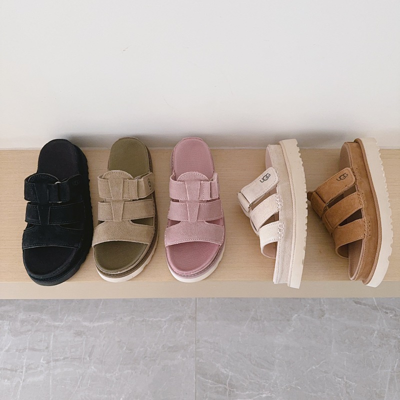 Three-Strap Slippers