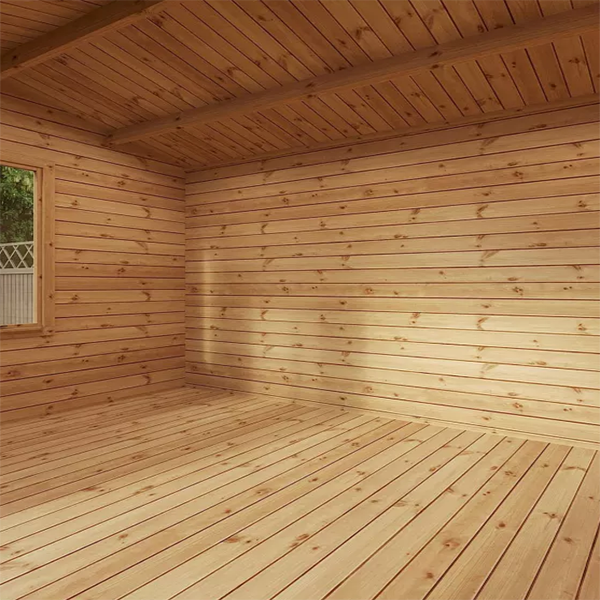 Mercia 4M x 3m Grizedale Log Cabin -- 19mm
