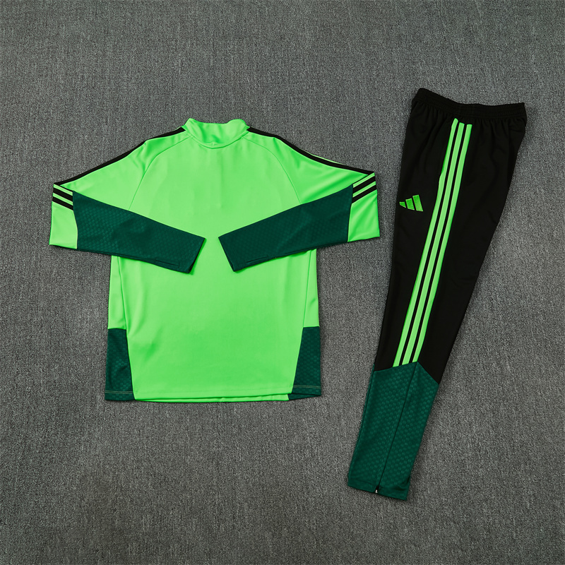 Mexico 2026 Training Suit Half Zipper Green