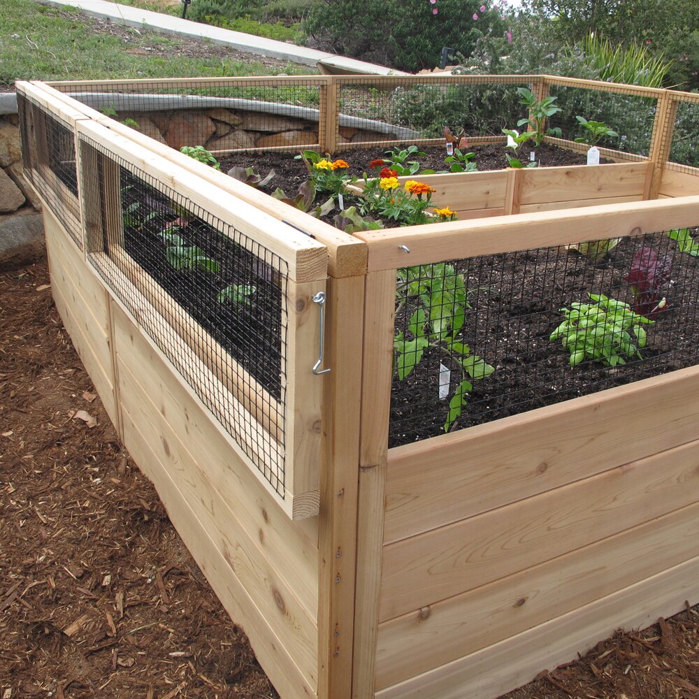 8x8 ft Cedar Garden in a Box