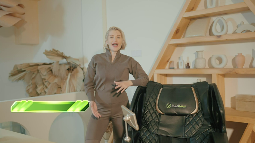 Real Relax 2022 Massage Chair of Dual-core S Track