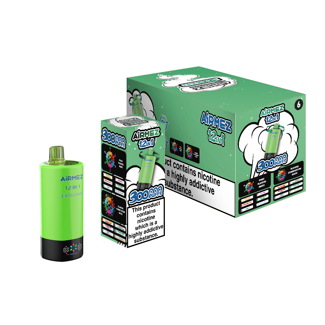 Official brand packaging box for AiRMEZ Exclusive 12-in-1 300K Edition 6 flagship.