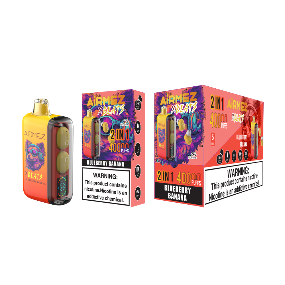 Airmez XBeats 40K - Blueberry Banana (AU Stock) | 2% Nic Vape