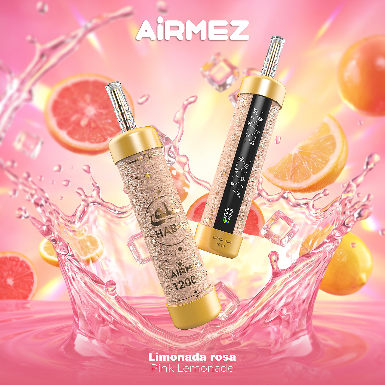 AiRMEZ HABIBI 120K Shisha Vape | Ships From China, 5pcs MOQ per Flavor