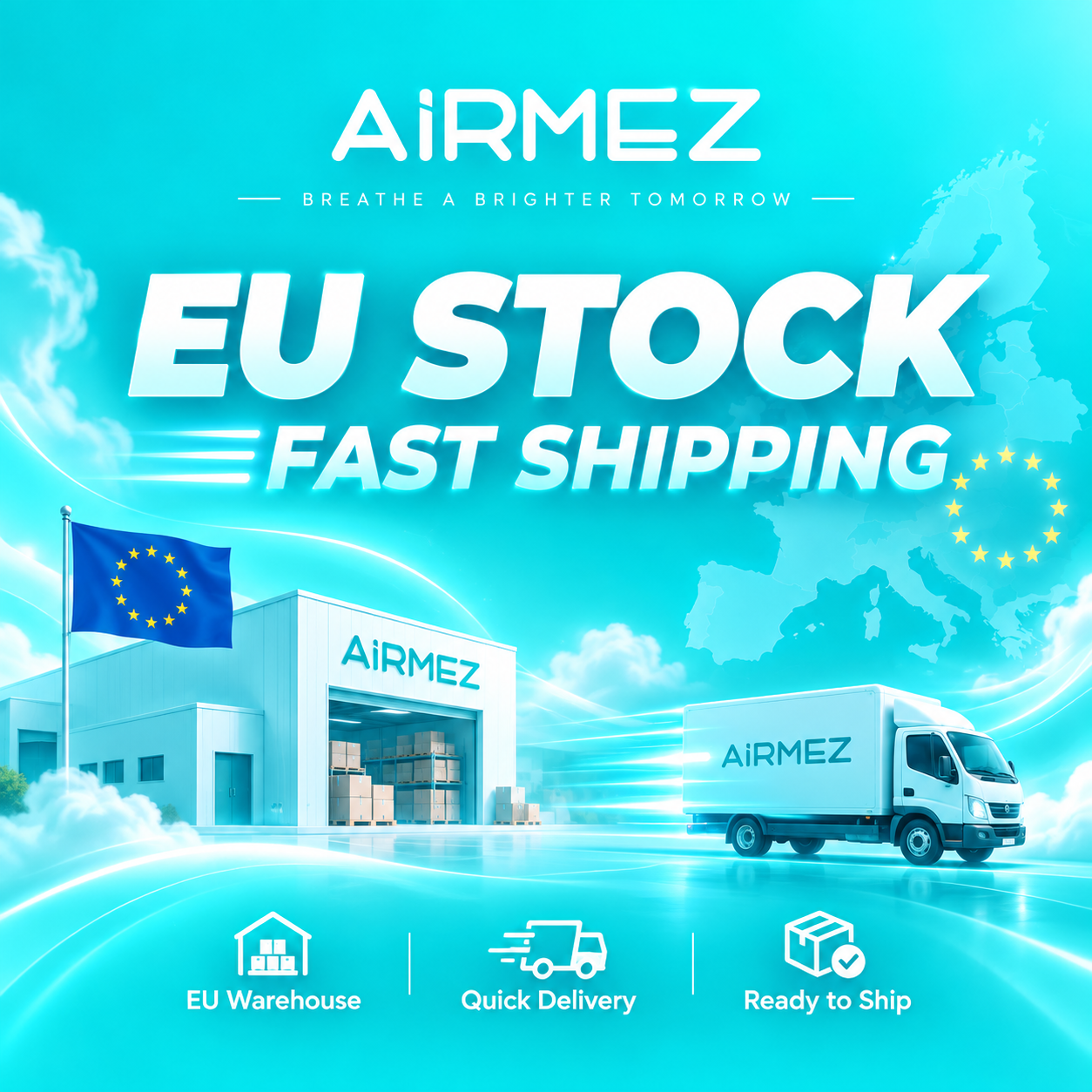 AiRMEZ EU Stock collection with fast shipping from European warehouse