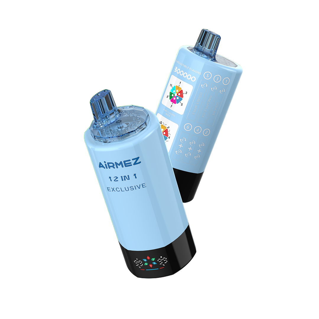 Premium white background product illustration of AiRMEZ Exclusive 12-in-1 300K Edition 8.