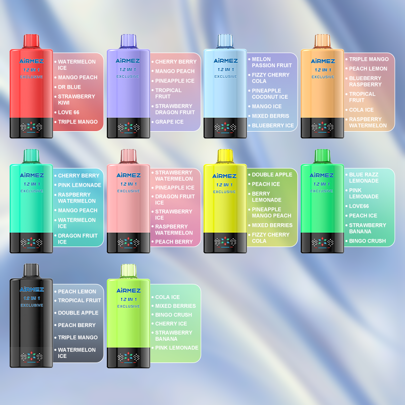 AiRMEZ Exclusive 10 Editions Menu