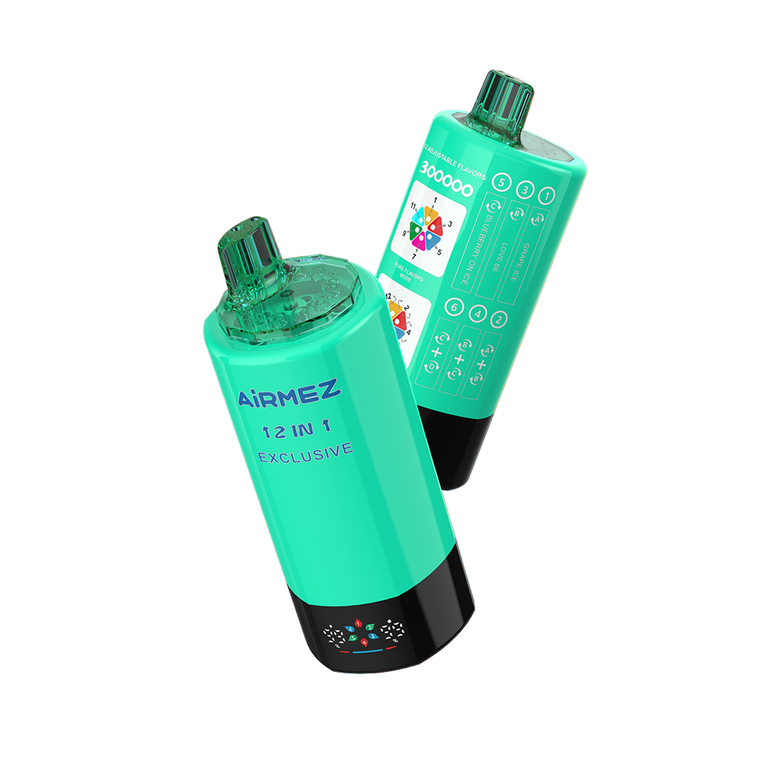 Clear white background product image of AiRMEZ Exclusive 12-in-1 300K Edition 5 device.