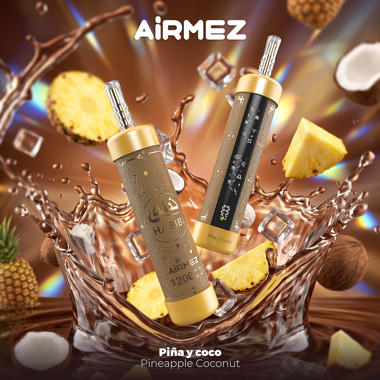 AiRMEZ HABIBI 120K Shisha Vape | Ships From China, 5pcs MOQ per Flavor