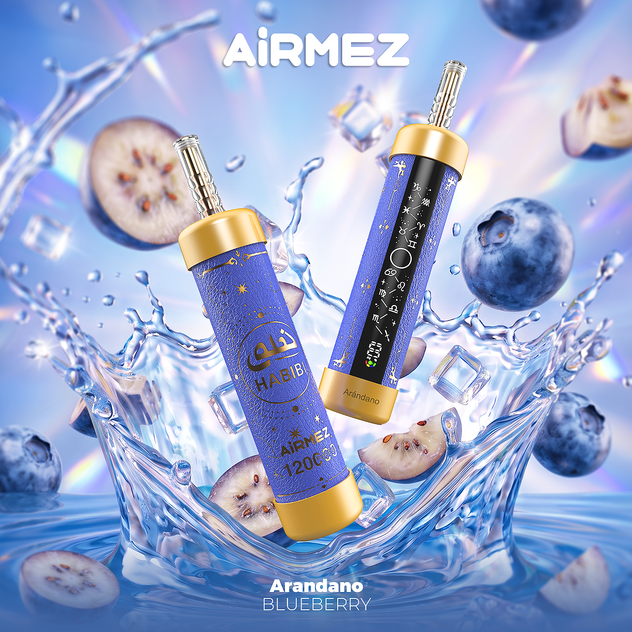 AiRMEZ HABIBI high-vapor direct-to-lung electronic shisha