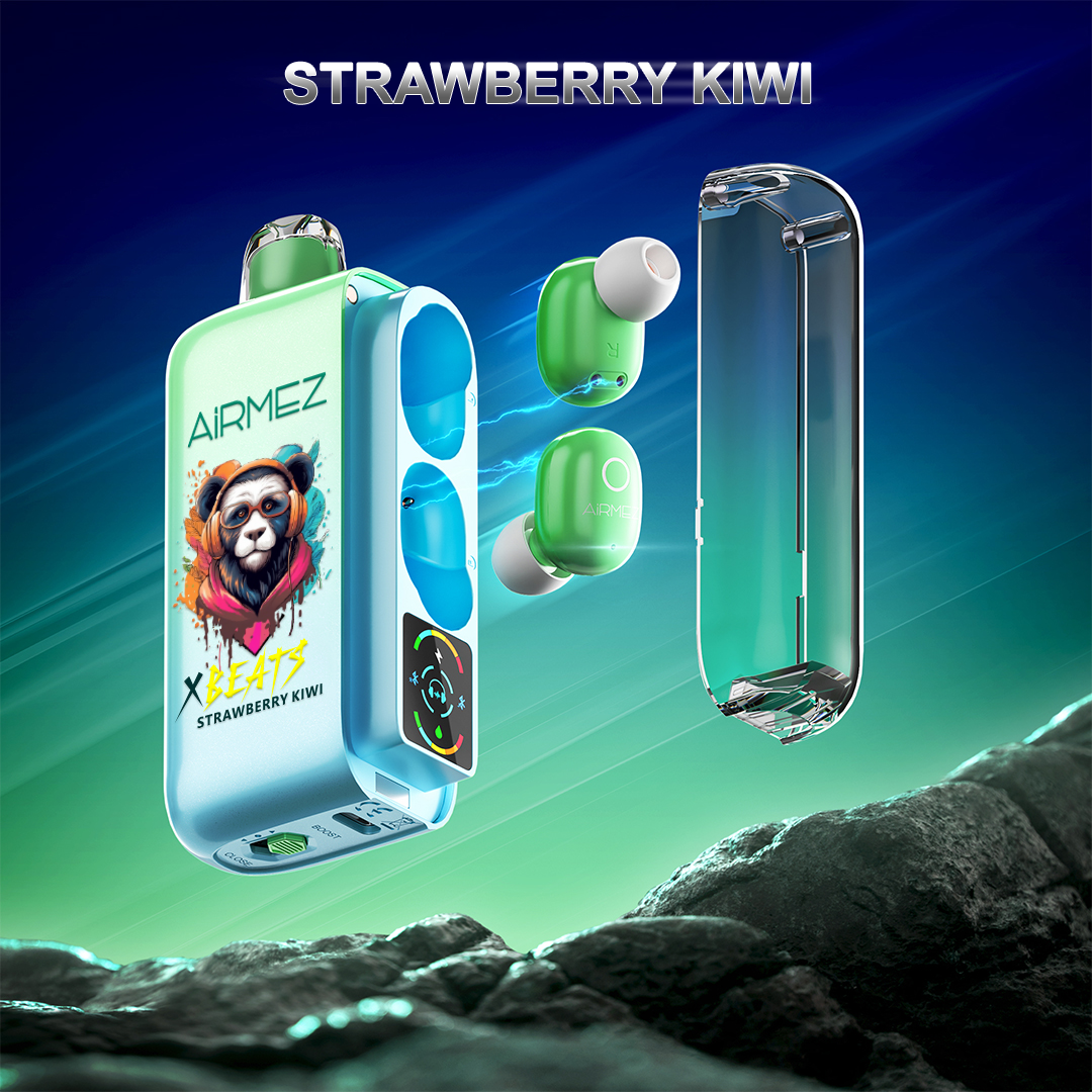 Airmez XBeats 40K - Strawberry Kiwi (AU Stock) | 2% Nic Vape