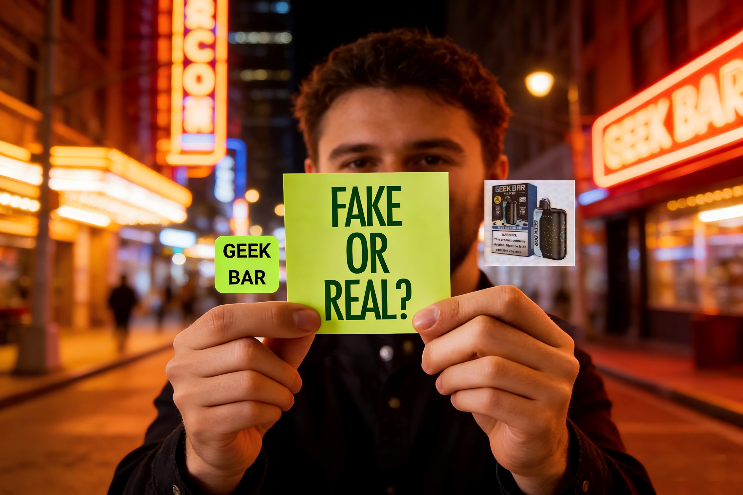 Geek Bar Pulse X security code location