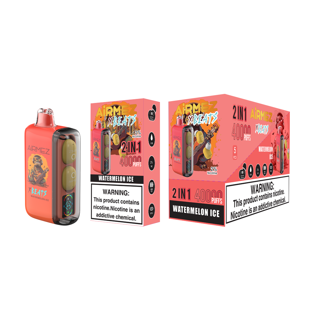 Airmez XBeats 40K - Watermelon Ice (AU Stock) | 2% Nic Vape