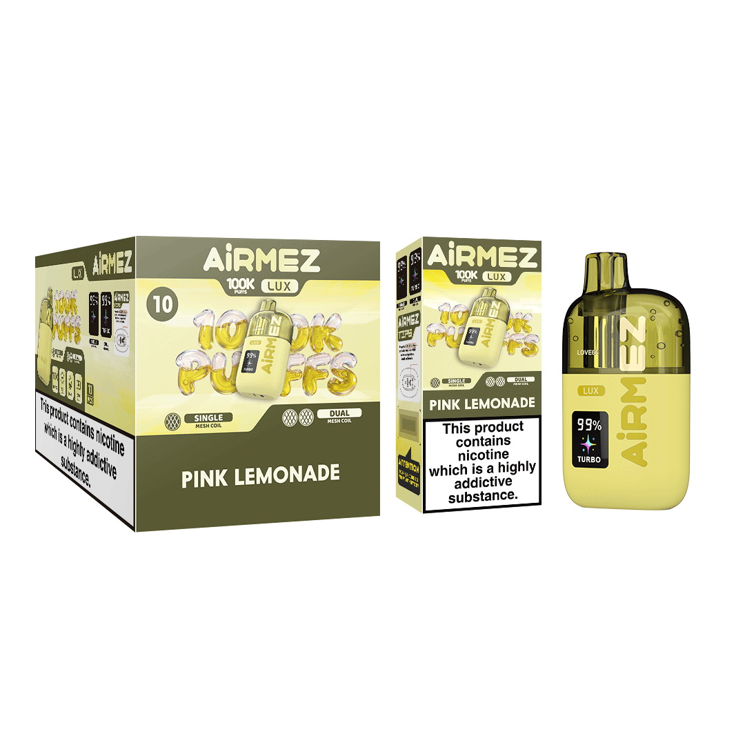 AiRMEZ Lux 100K Puffs [Visible Tank &bull; Turbo Mode]