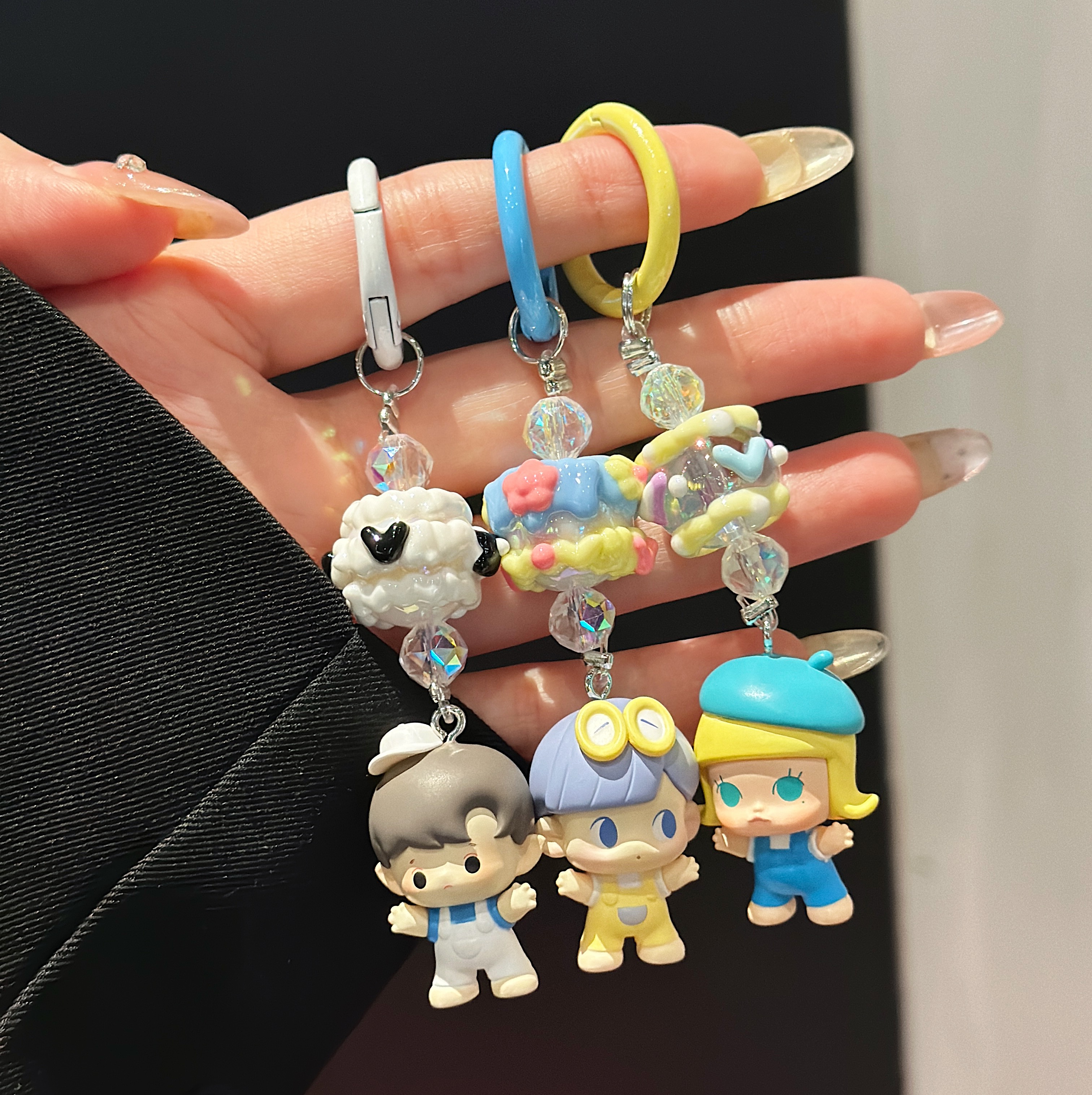 Kawaii Snack & Character Phone Charms