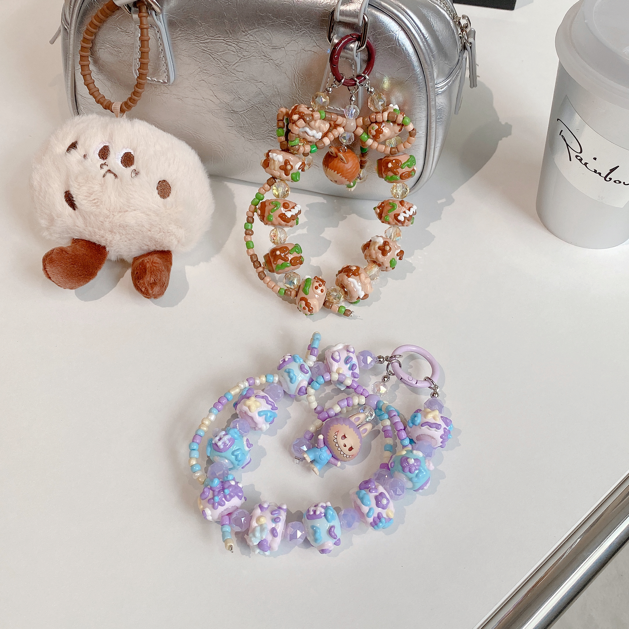 Snack Time Character Phone Charms