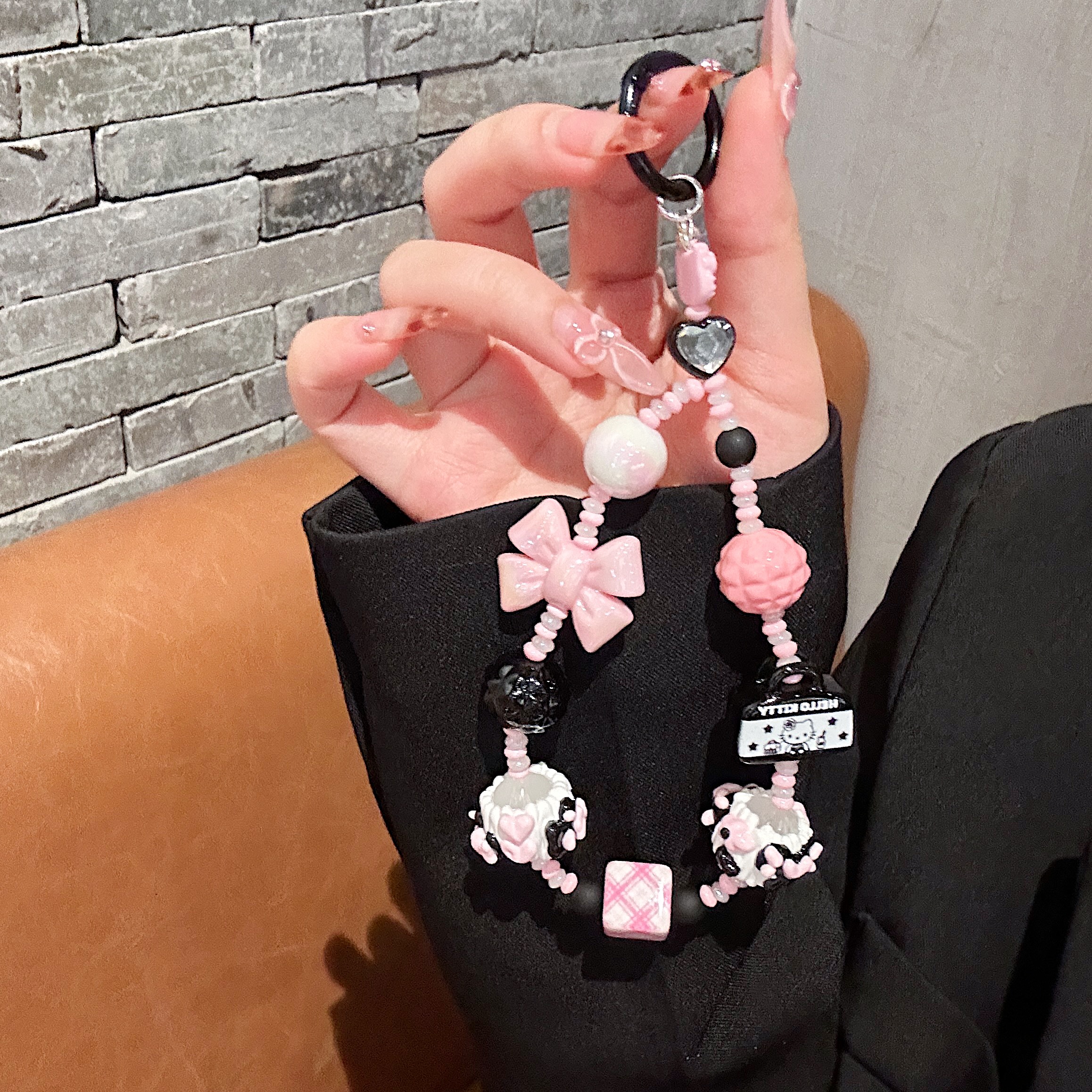 Kawaii Hello Kitty & Candy Charm Phone Chains