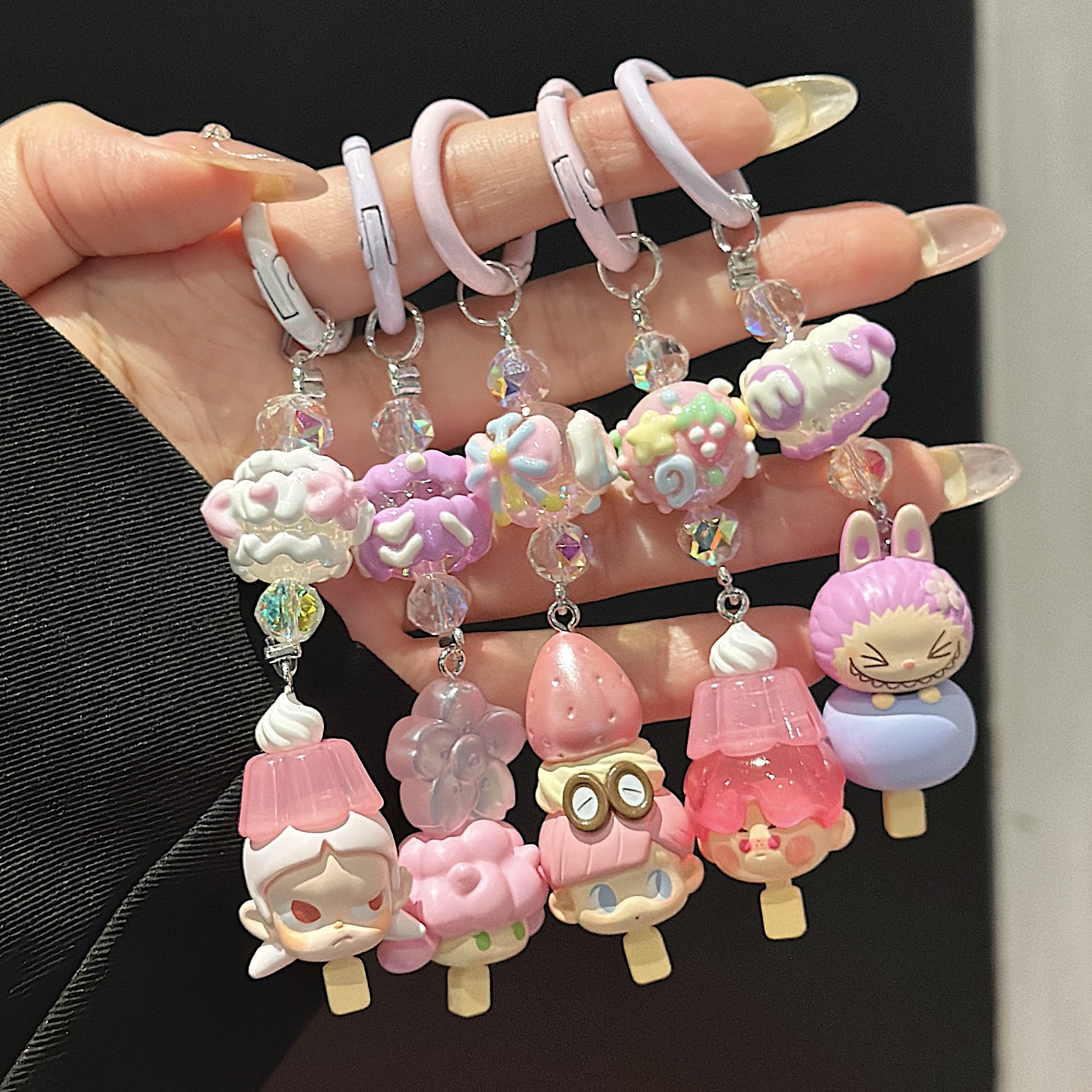 Sweet Kawaii Popsicle & Candy Phone Charms
