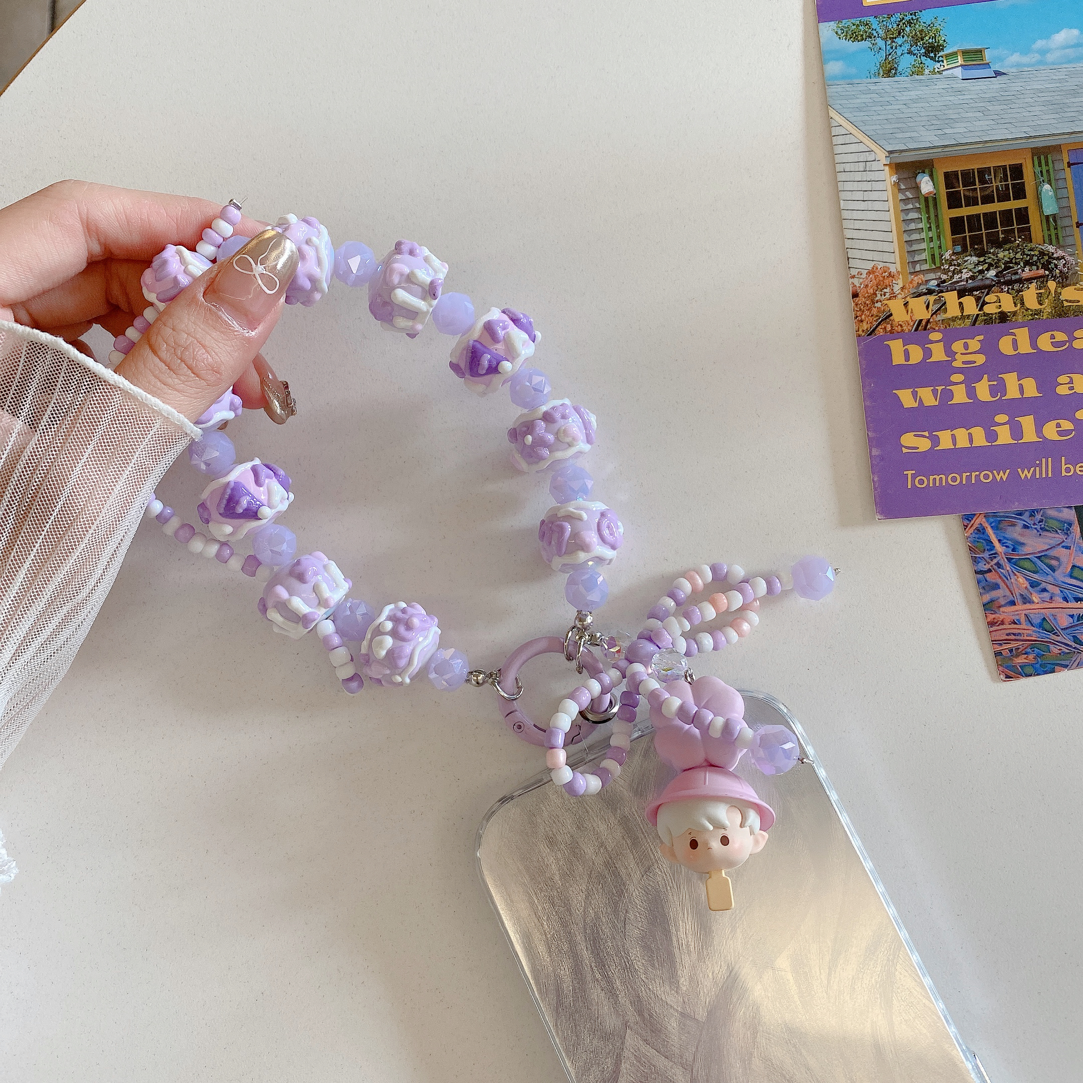 Sweet Treat & Character Popcorn Phone Charms