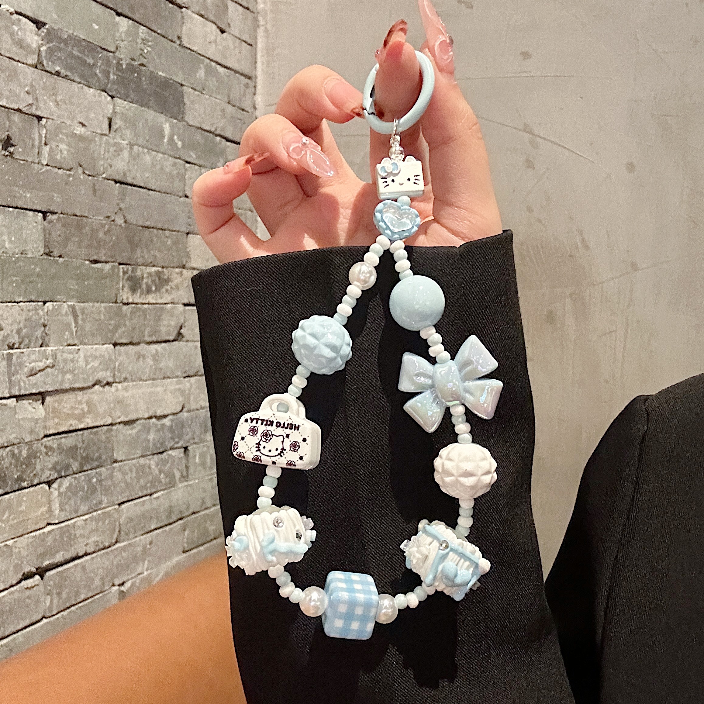 Kawaii Hello Kitty & Candy Charm Phone Chains