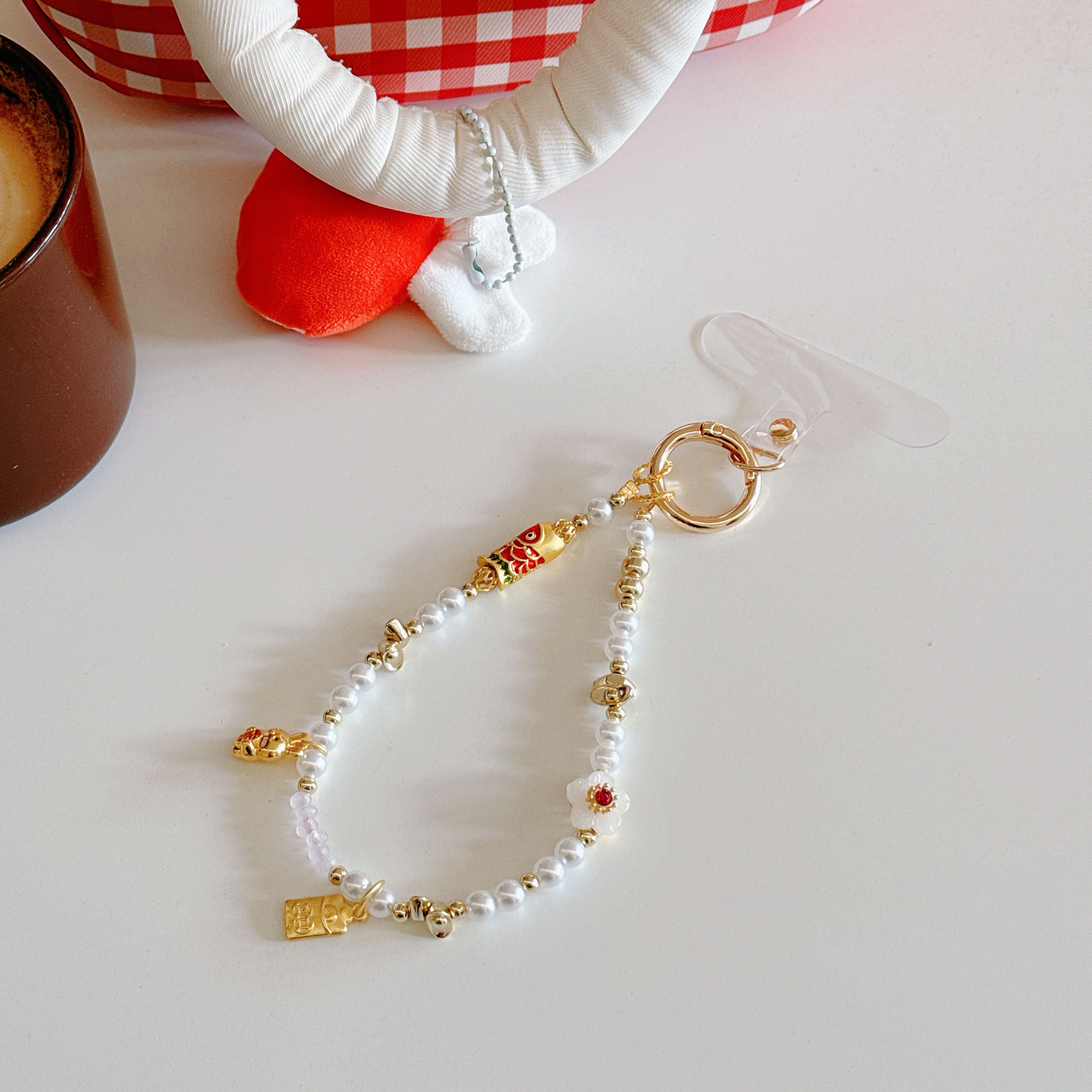 Elegant Butterfly & Charm Phone Bracelets