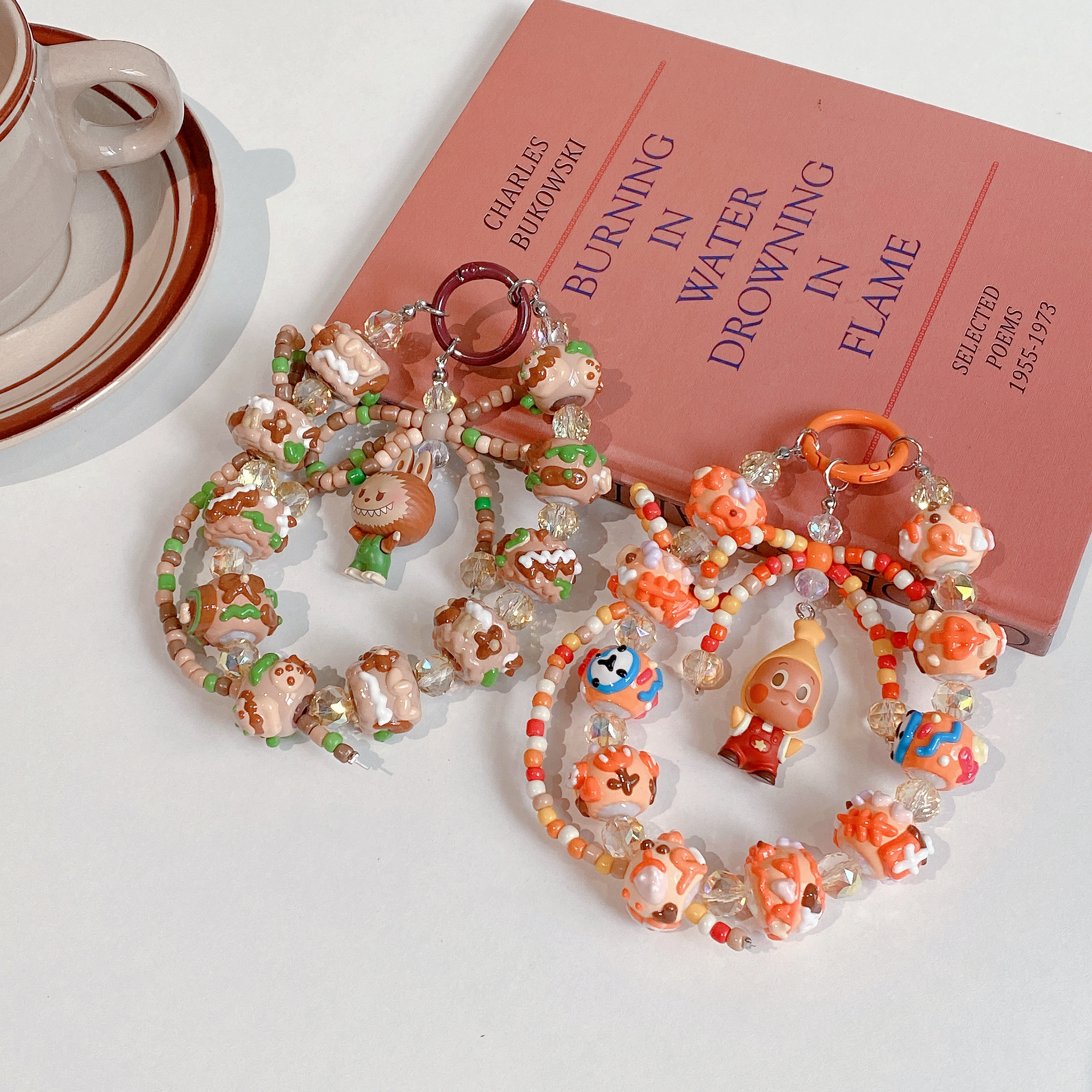 Snack Time Character Phone Charms