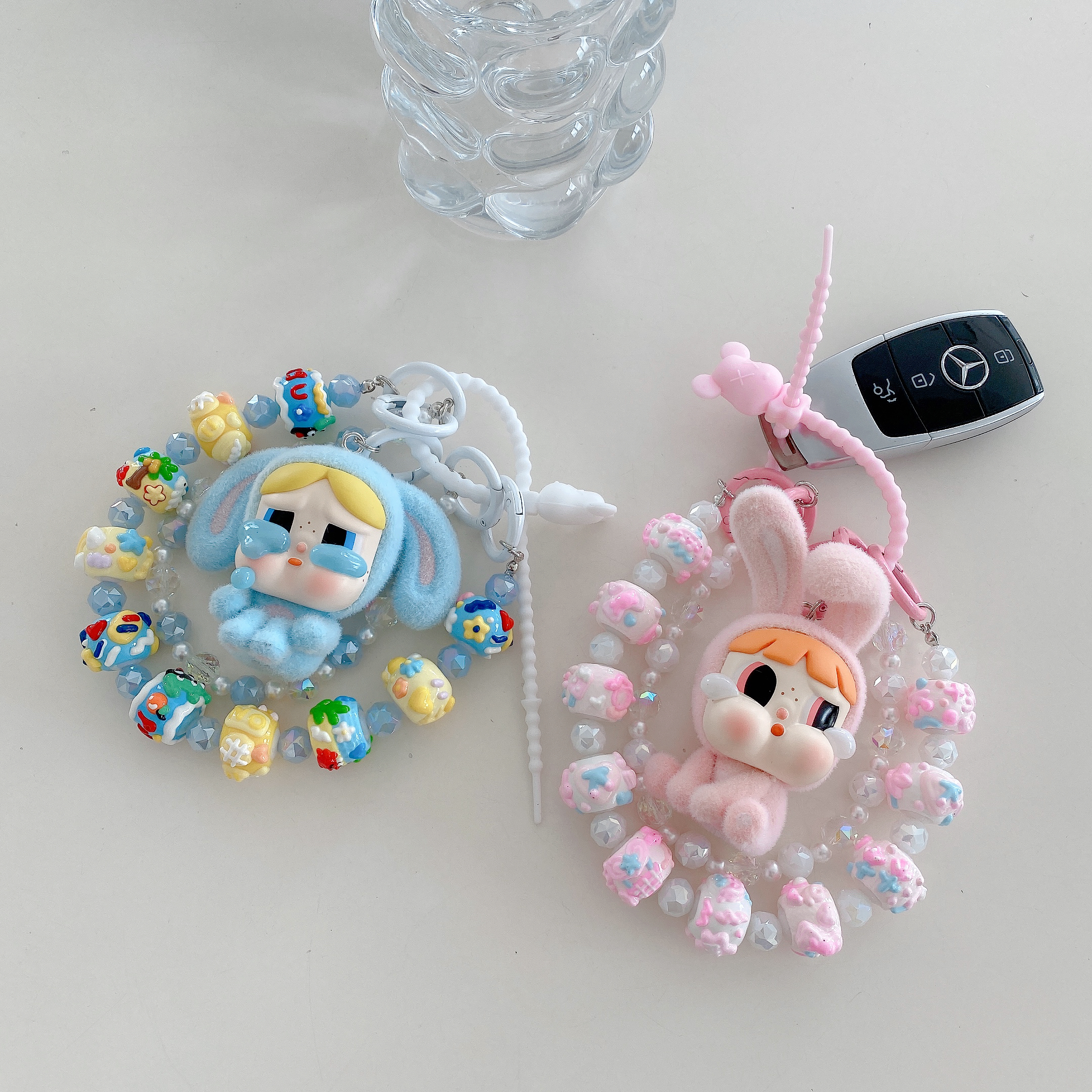 Kawaii Bunny & Character Phone Charms