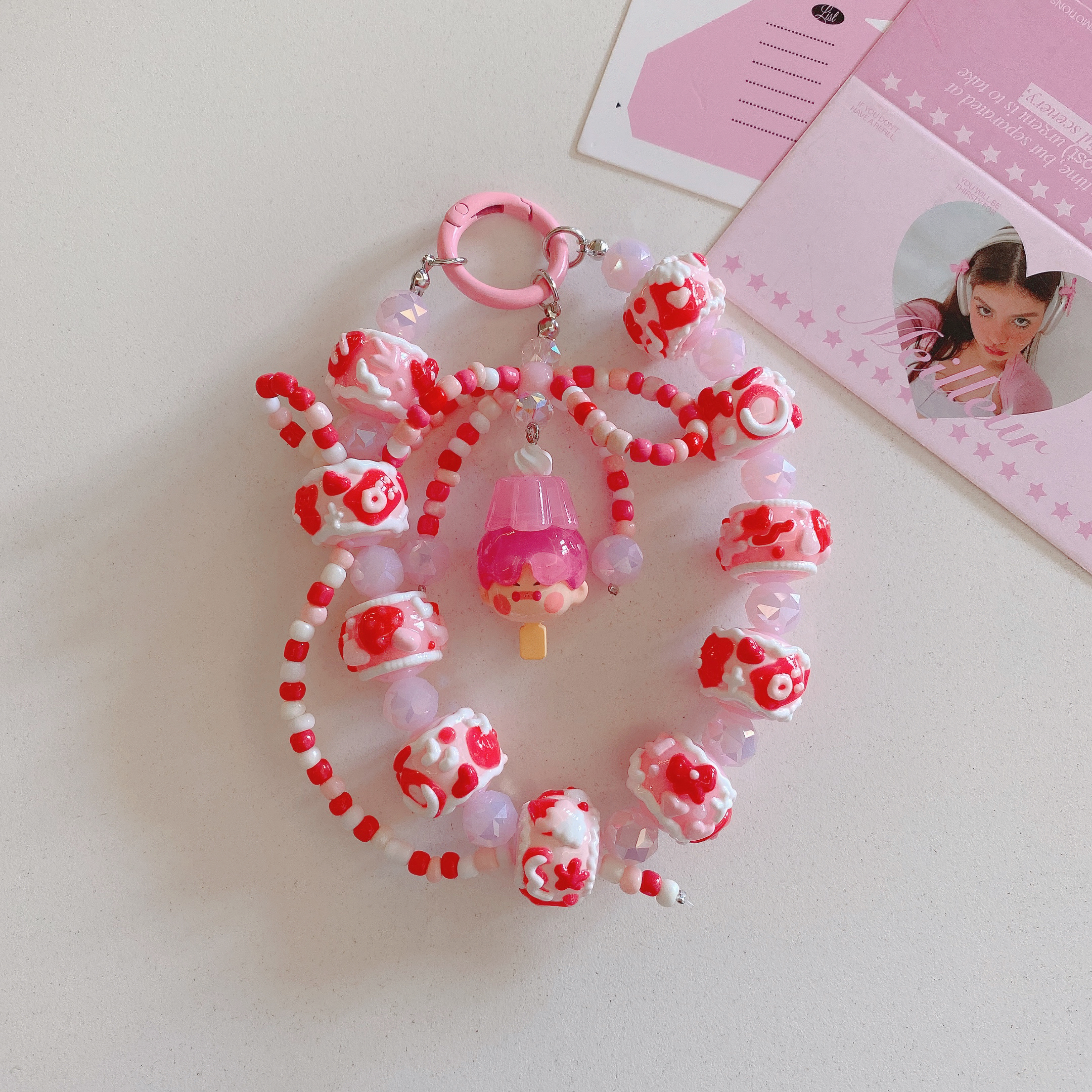 Sugar Rush: Candy-Inspired Phone Charm Trio