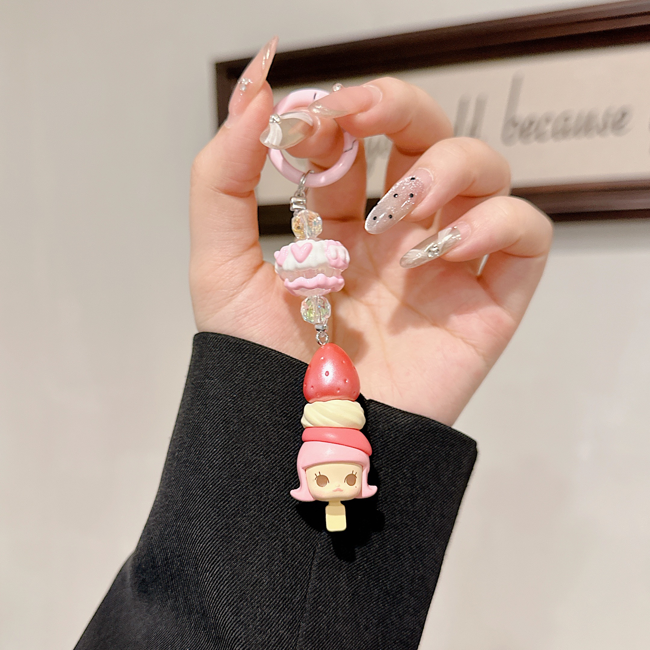 Kawaii Ice Cream & Character Phone Charms