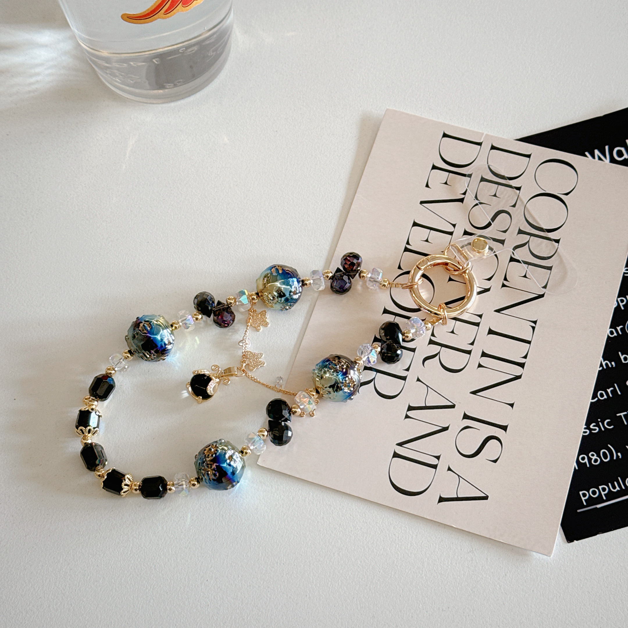 Elegant Crystal & Floral Phone Chains