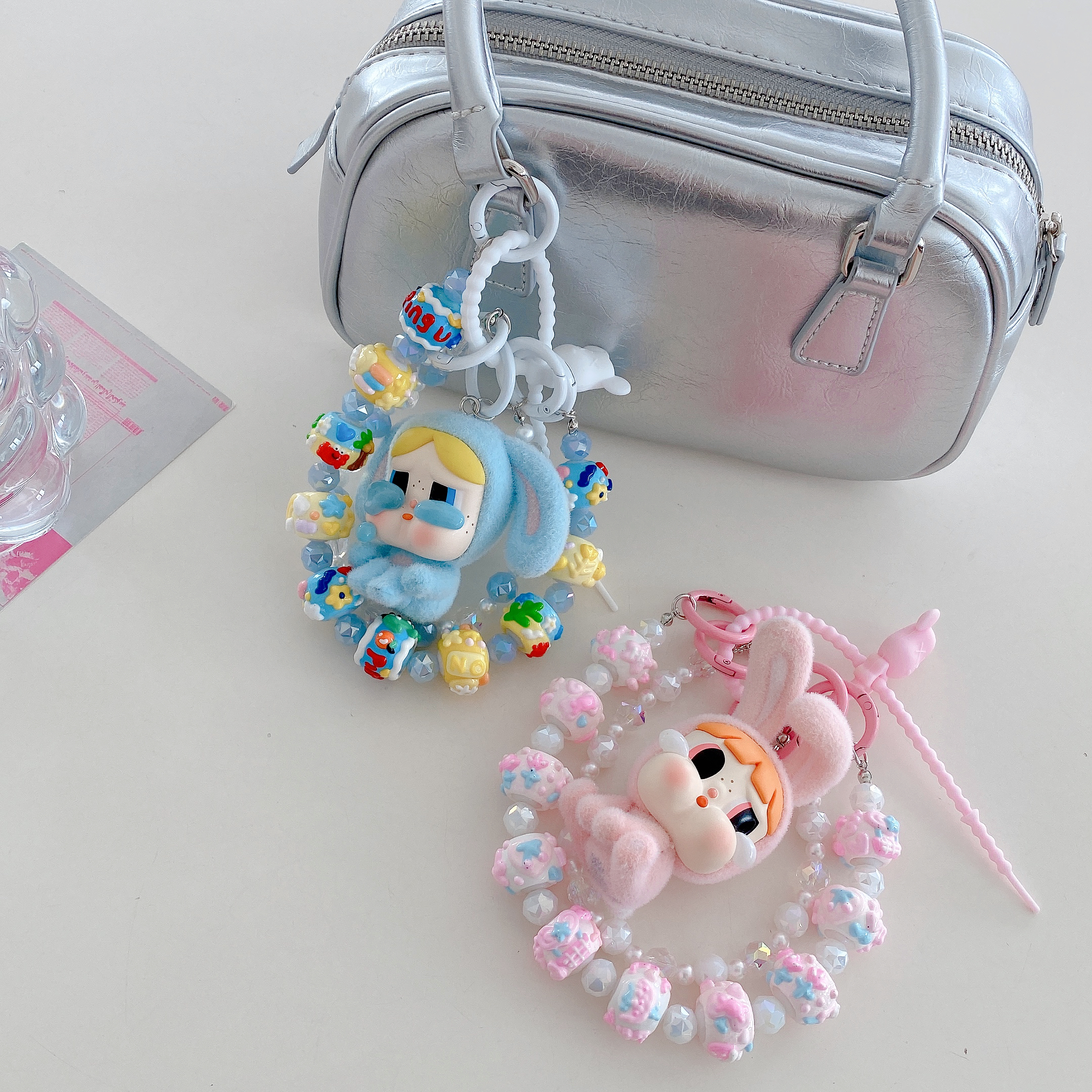 Kawaii Bunny & Character Phone Charms