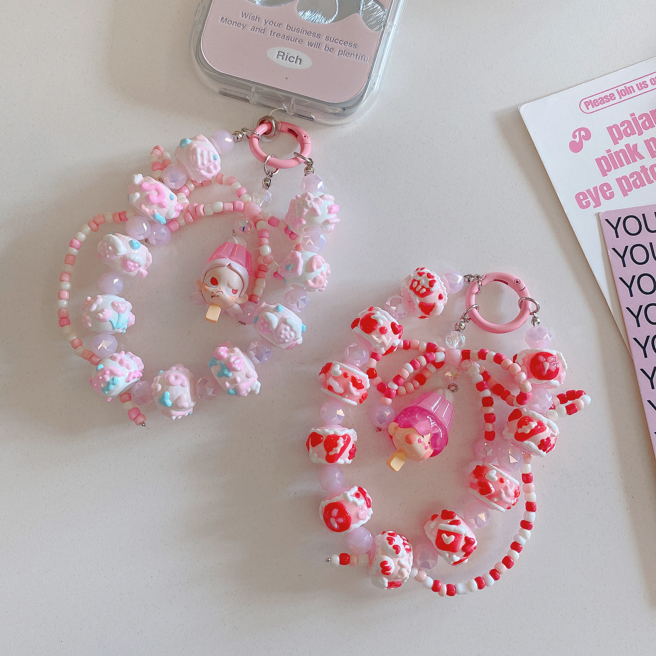 Sugar Rush: Candy-Inspired Phone Charm Trio