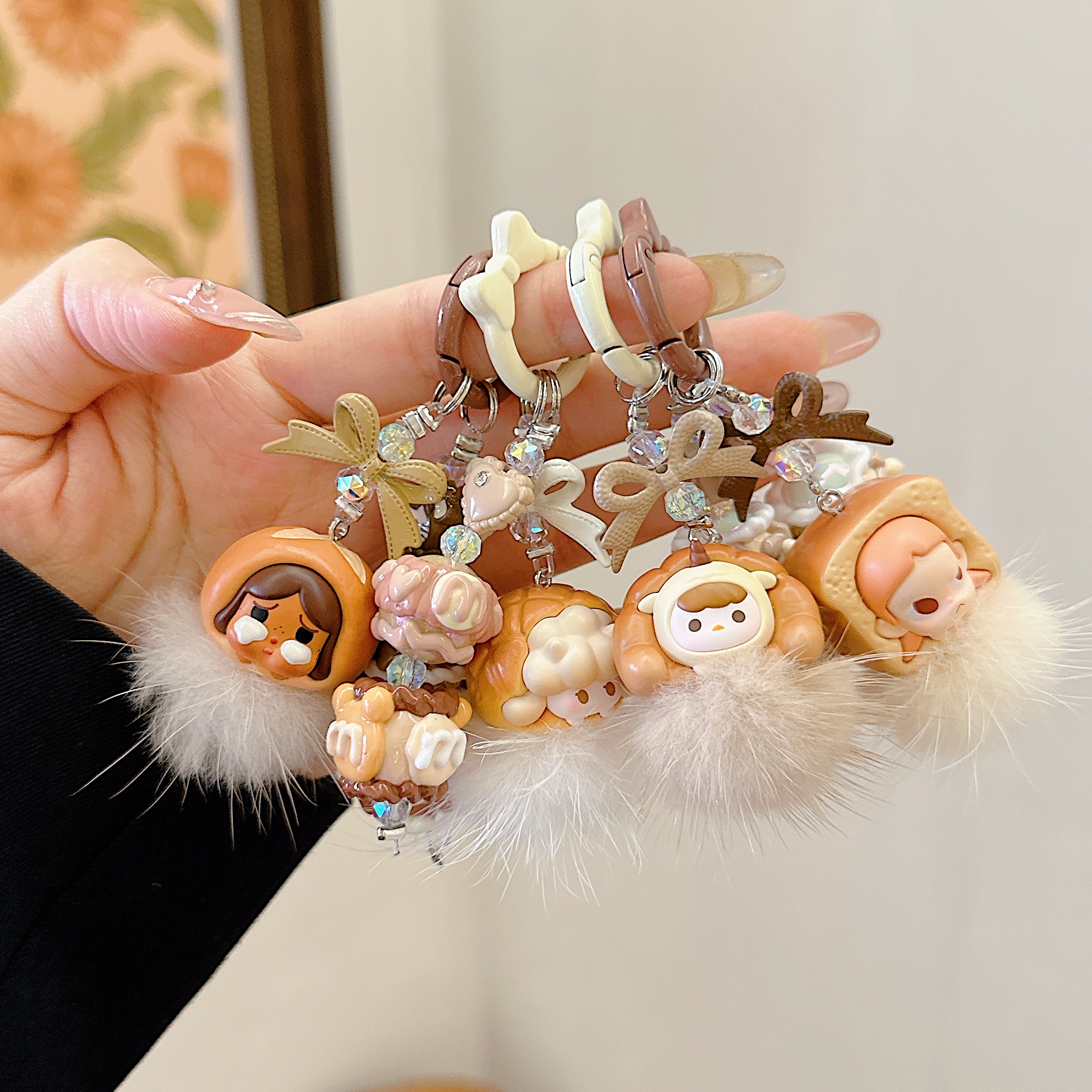 Sweet Pastry & Character Phone Charm