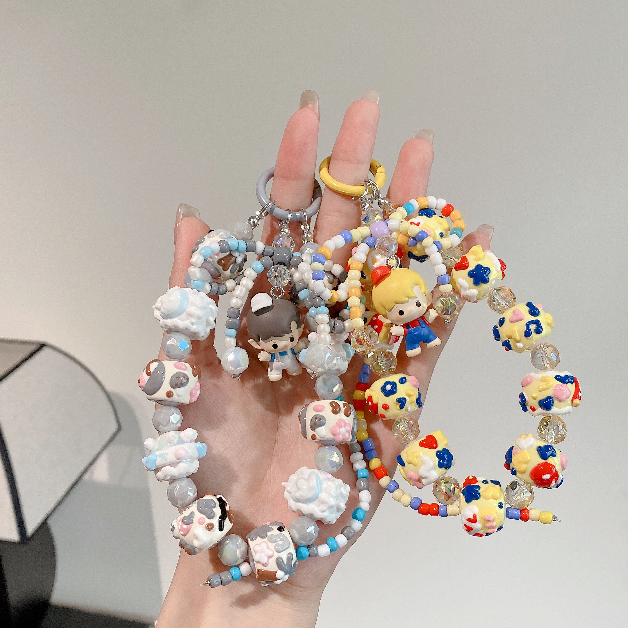 Candyland Friends: Whimsical Character Charm Set