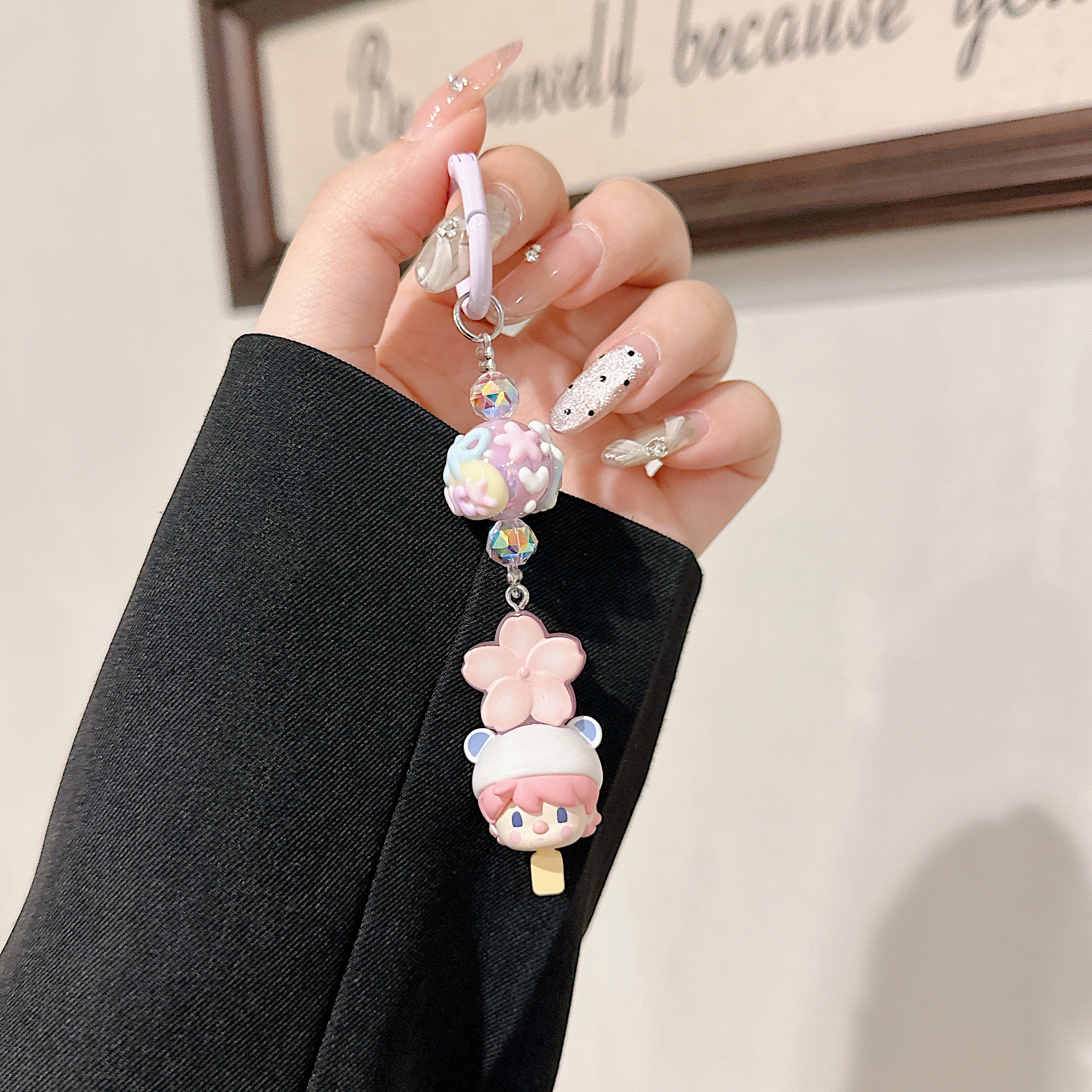 Kawaii Ice Cream & Character Phone Charms