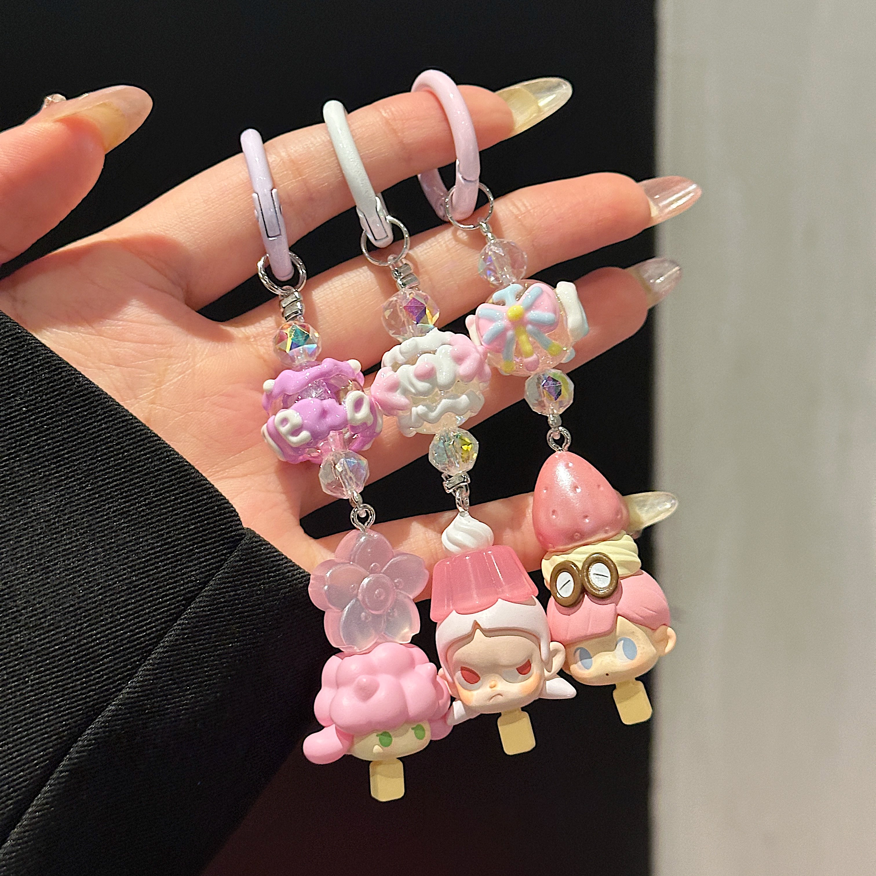 Sweet Kawaii Popsicle & Candy Phone Charms