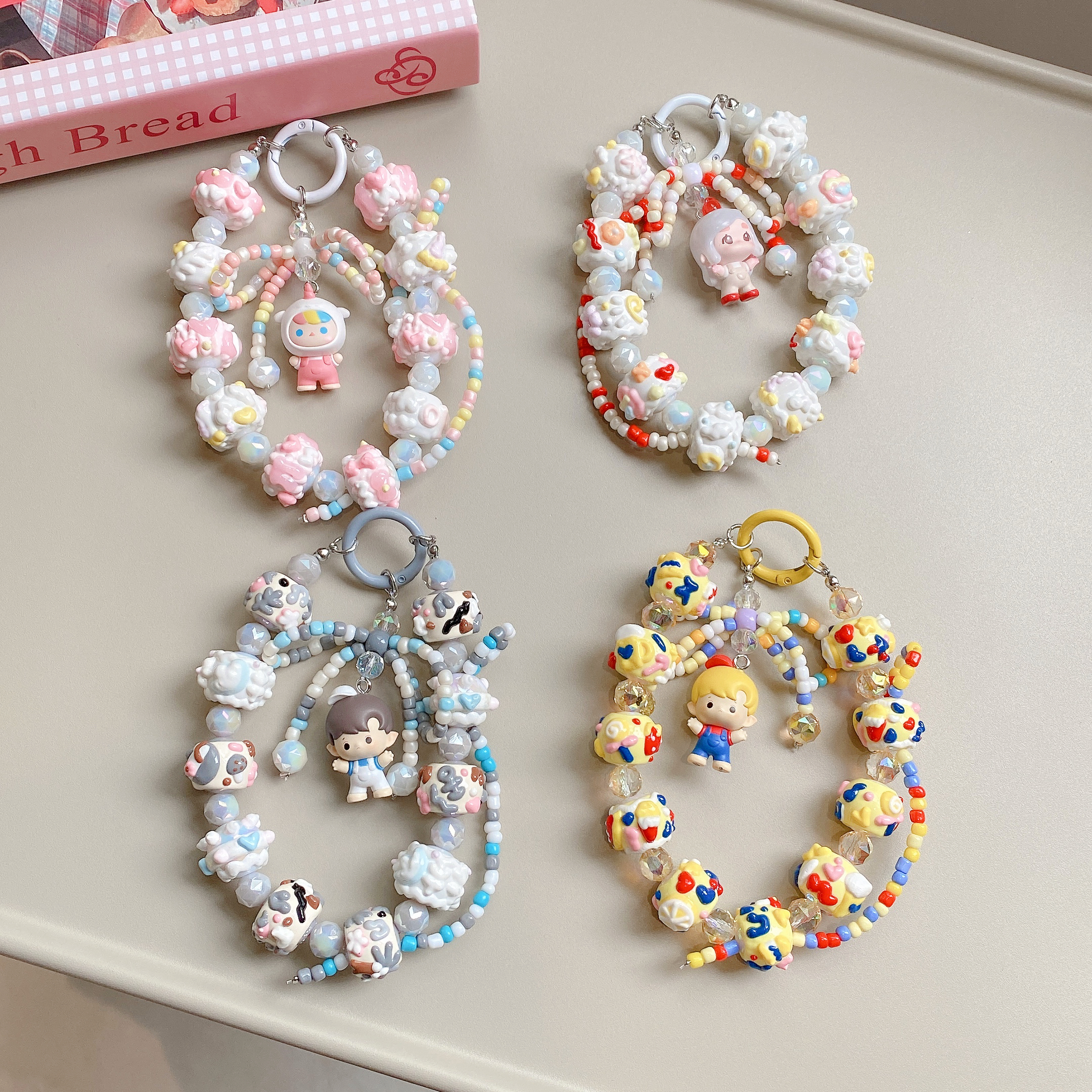 Candyland Friends: Whimsical Character Charm Set