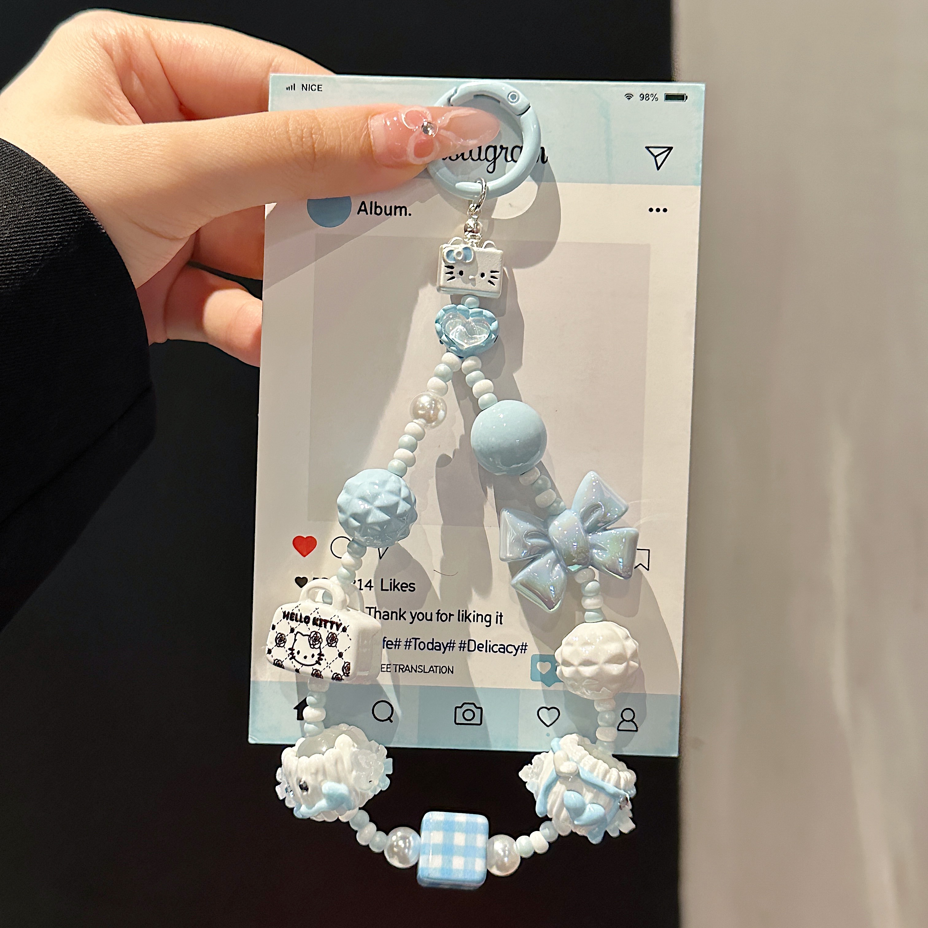 Kawaii Hello Kitty & Candy Charm Phone Chains