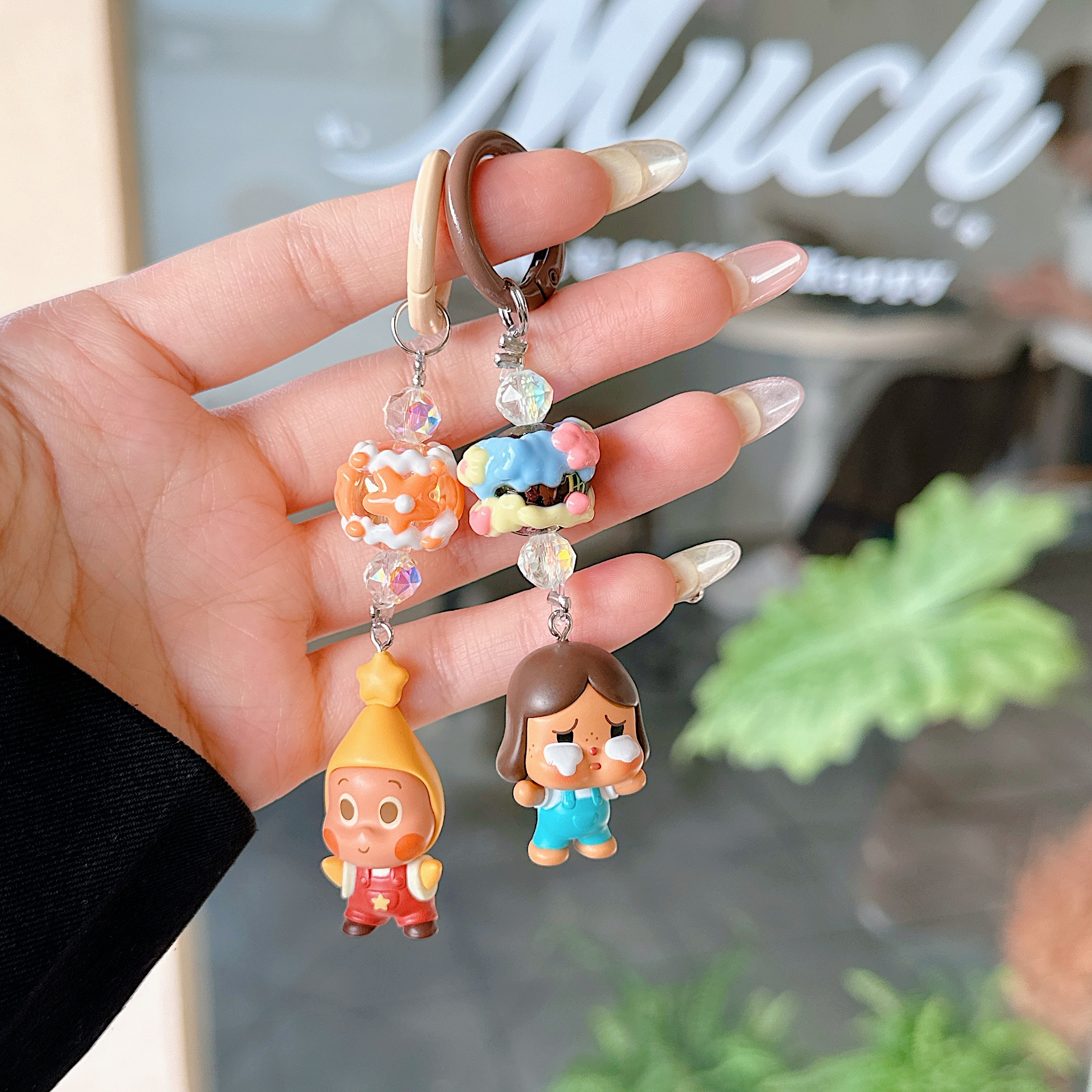Sweet Popcorn & Character Phone Charms