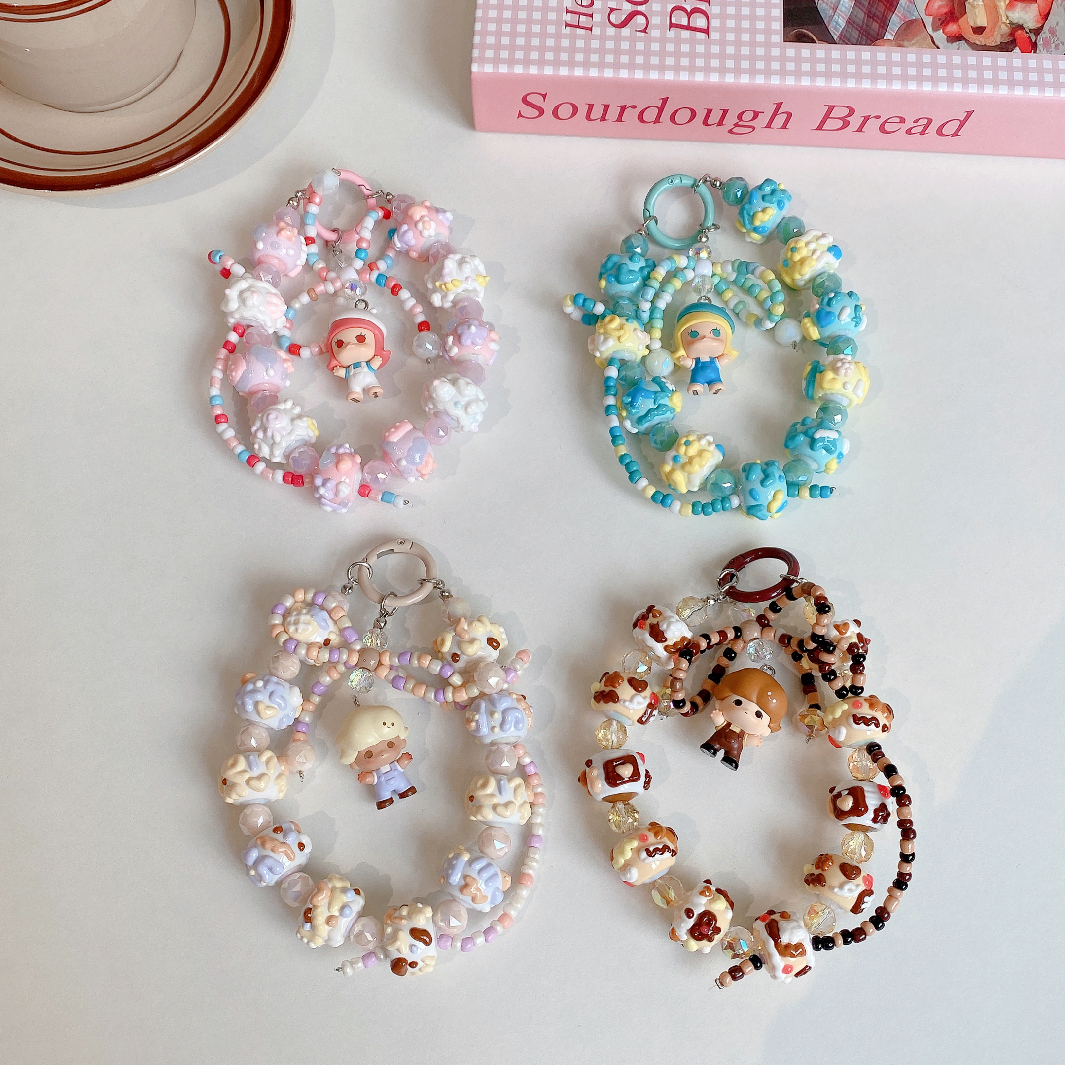 Popcorn & Character Charm Bracelets