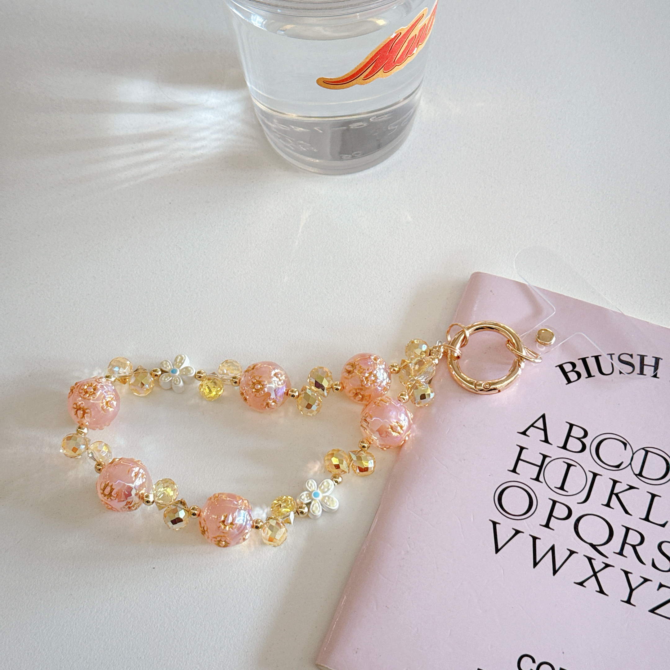 Elegant Crystal & Floral Phone Chains