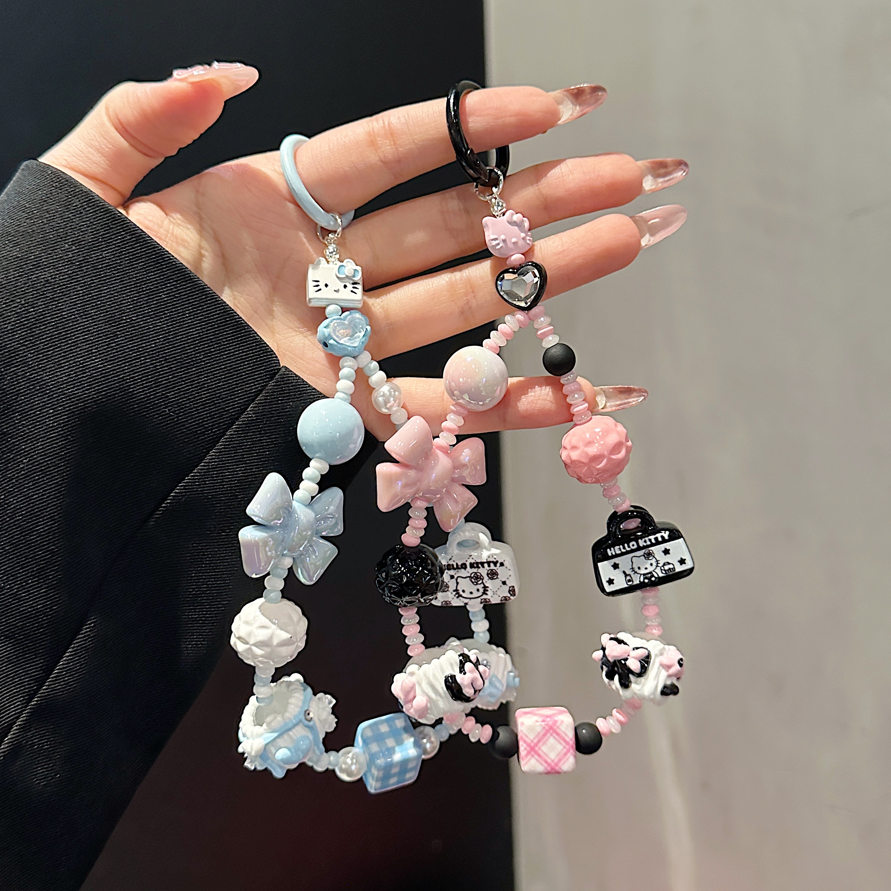 Kawaii Hello Kitty & Candy Charm Phone Chains