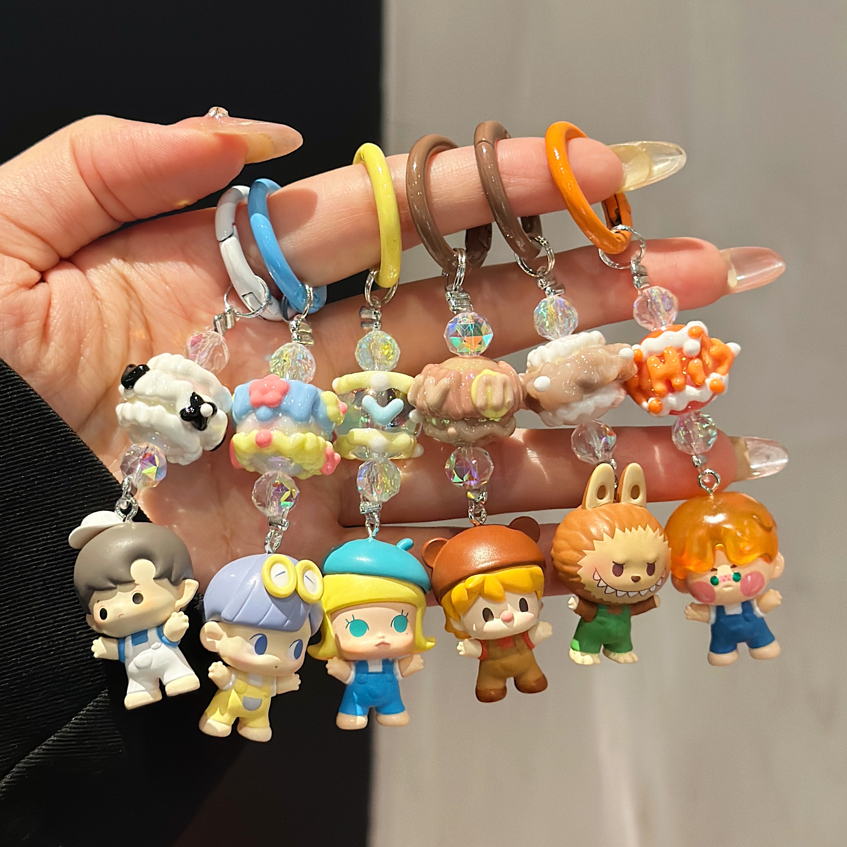 Kawaii Snack & Character Phone Charms