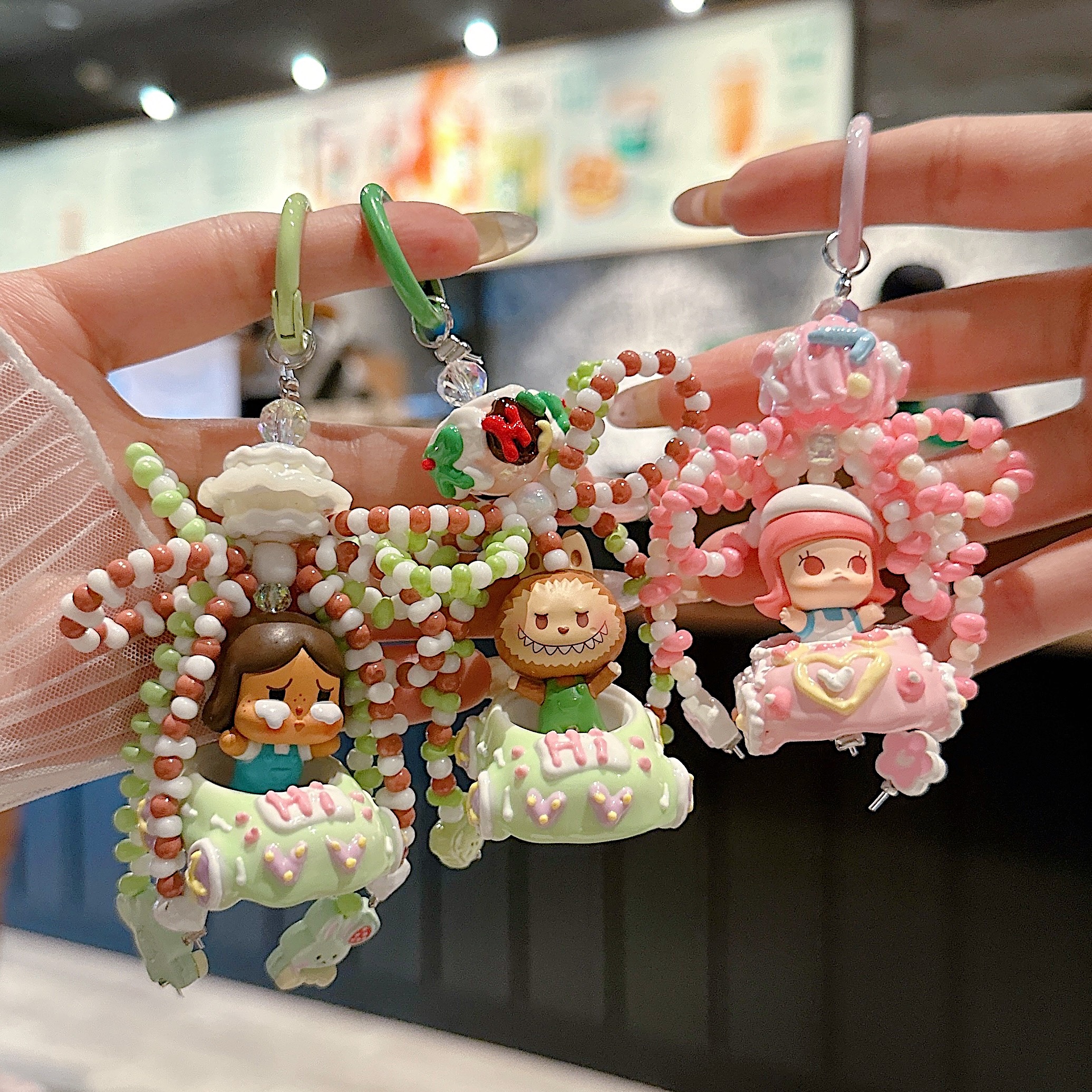 Sweet Dessert Character Phone Charms