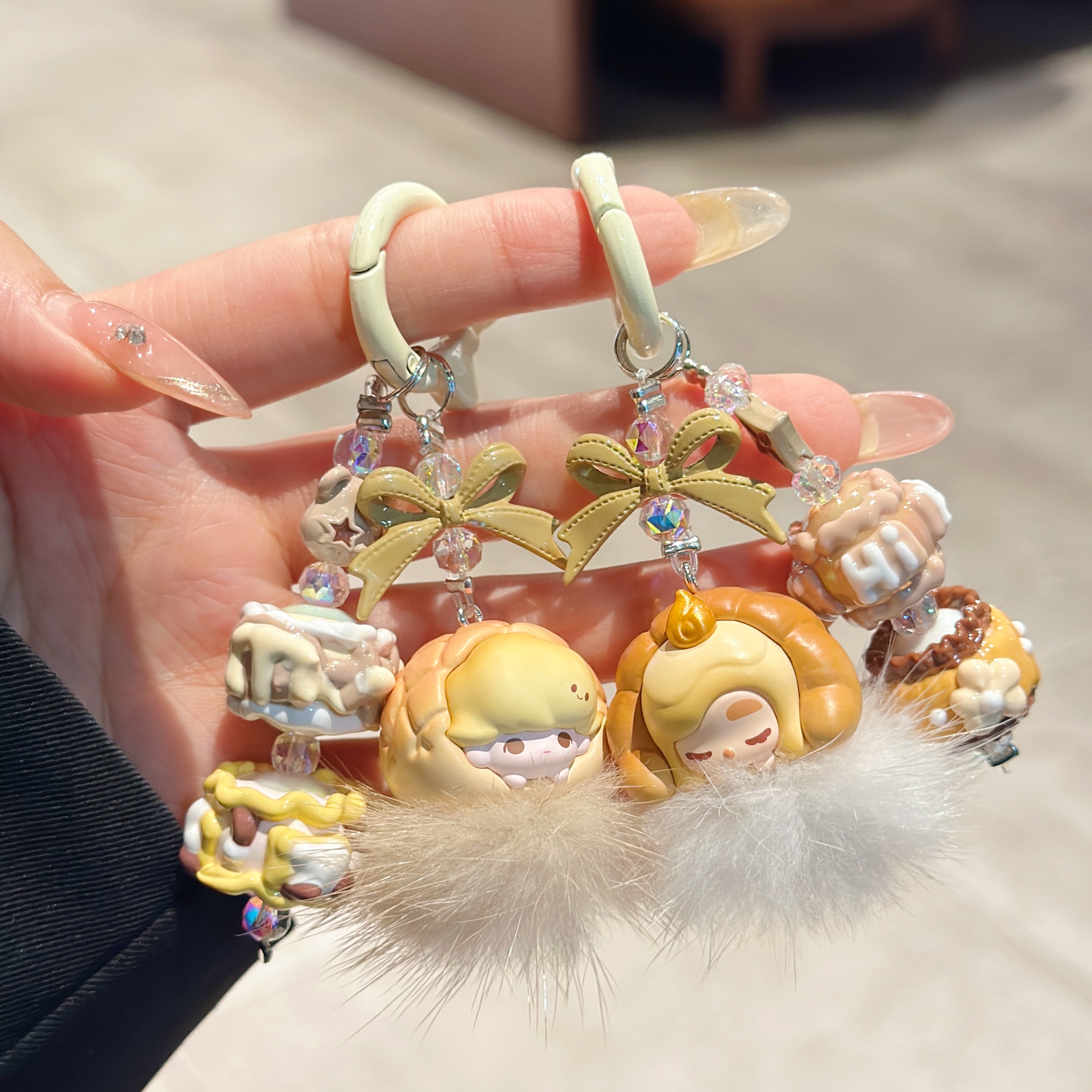 Cozy Pastry & Character Phone Charms