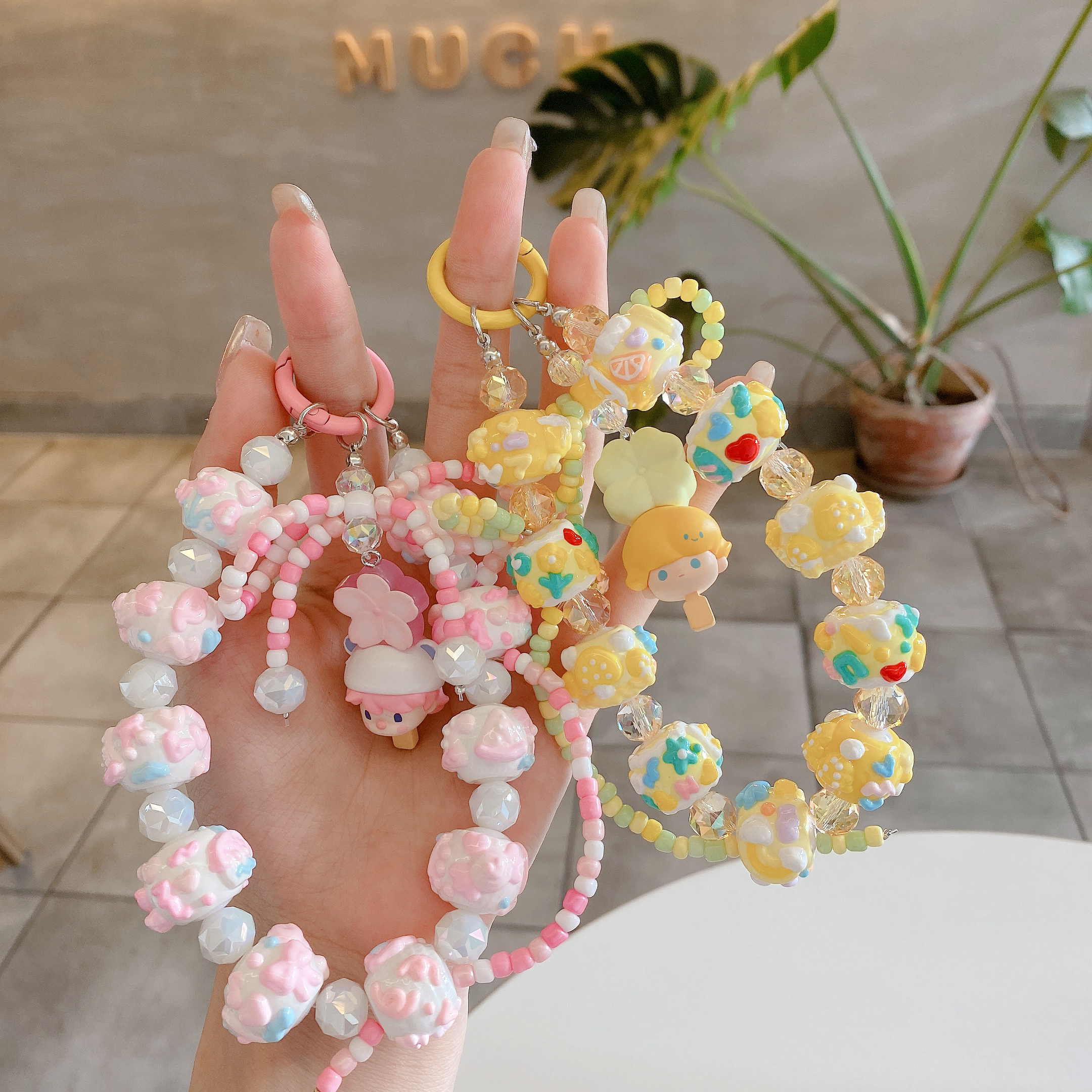 Sweet Treat & Character Popcorn Phone Charms