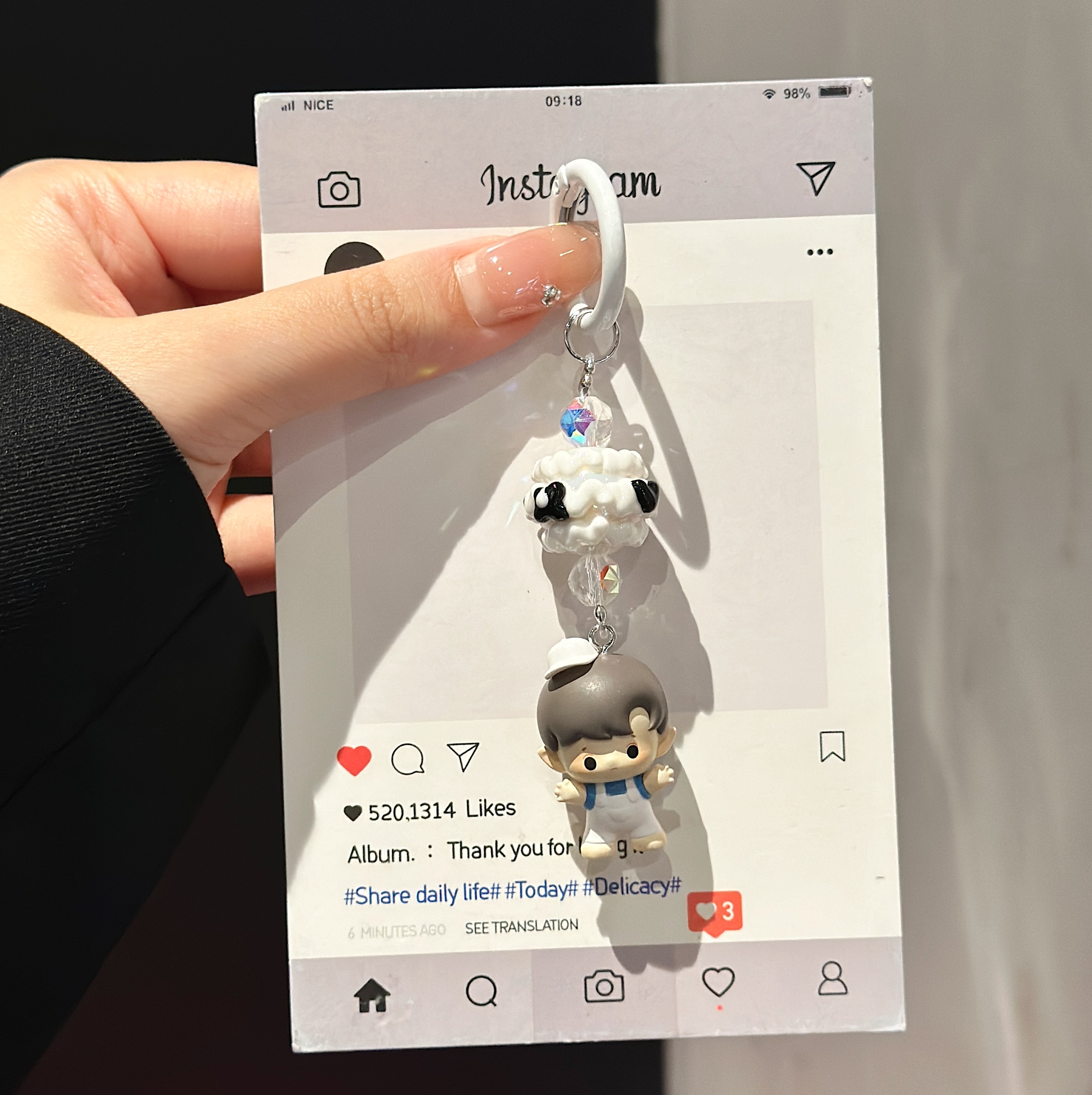 Kawaii Snack & Character Phone Charms