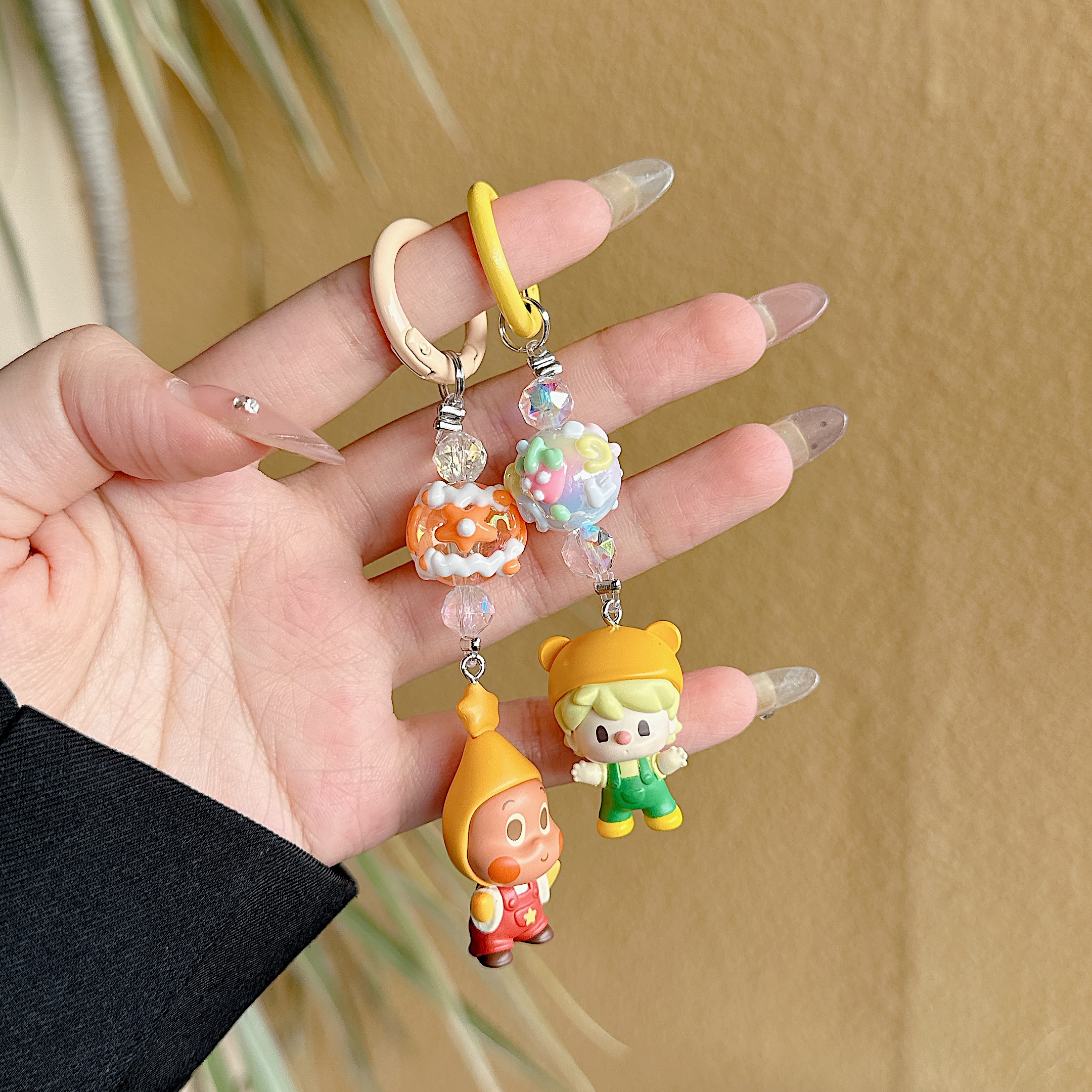 Sweet Popcorn & Character Phone Charms