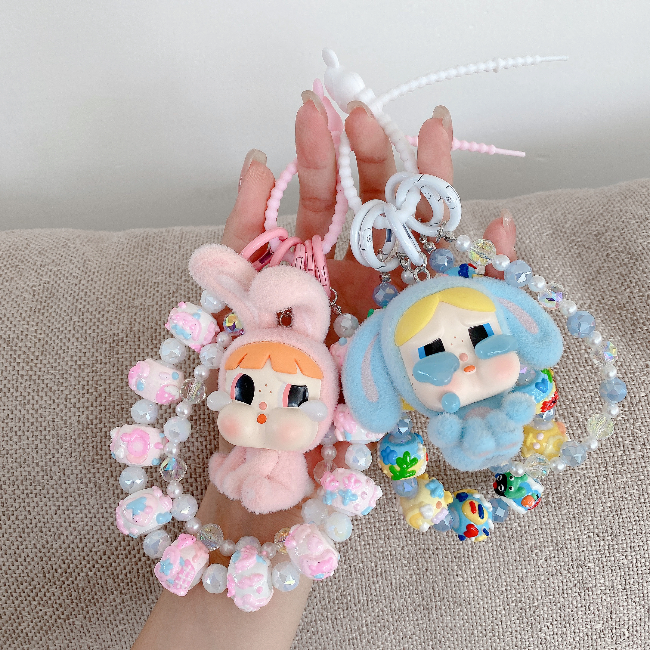 Kawaii Bunny & Character Phone Charms