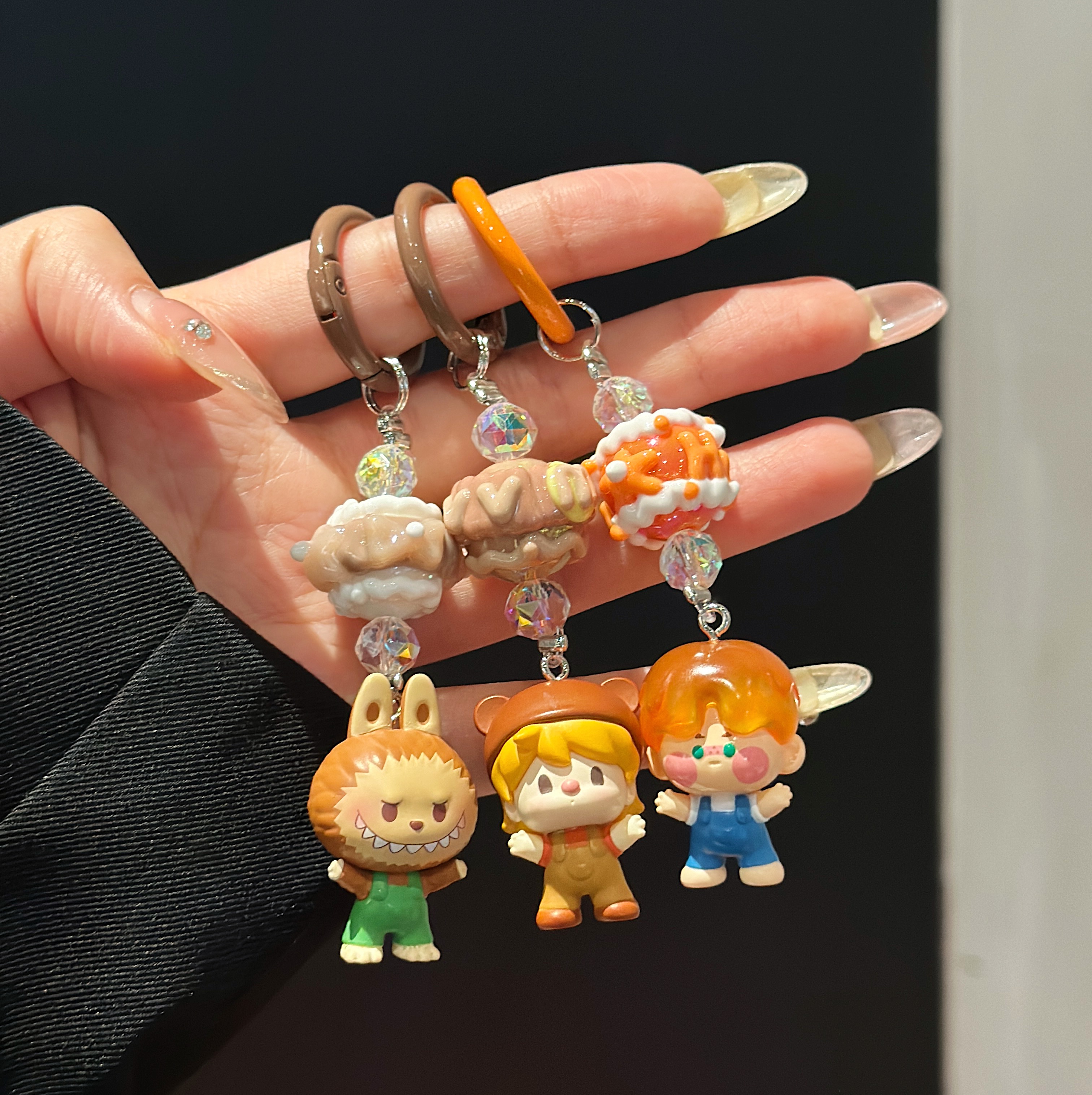 Kawaii Snack & Character Phone Charms